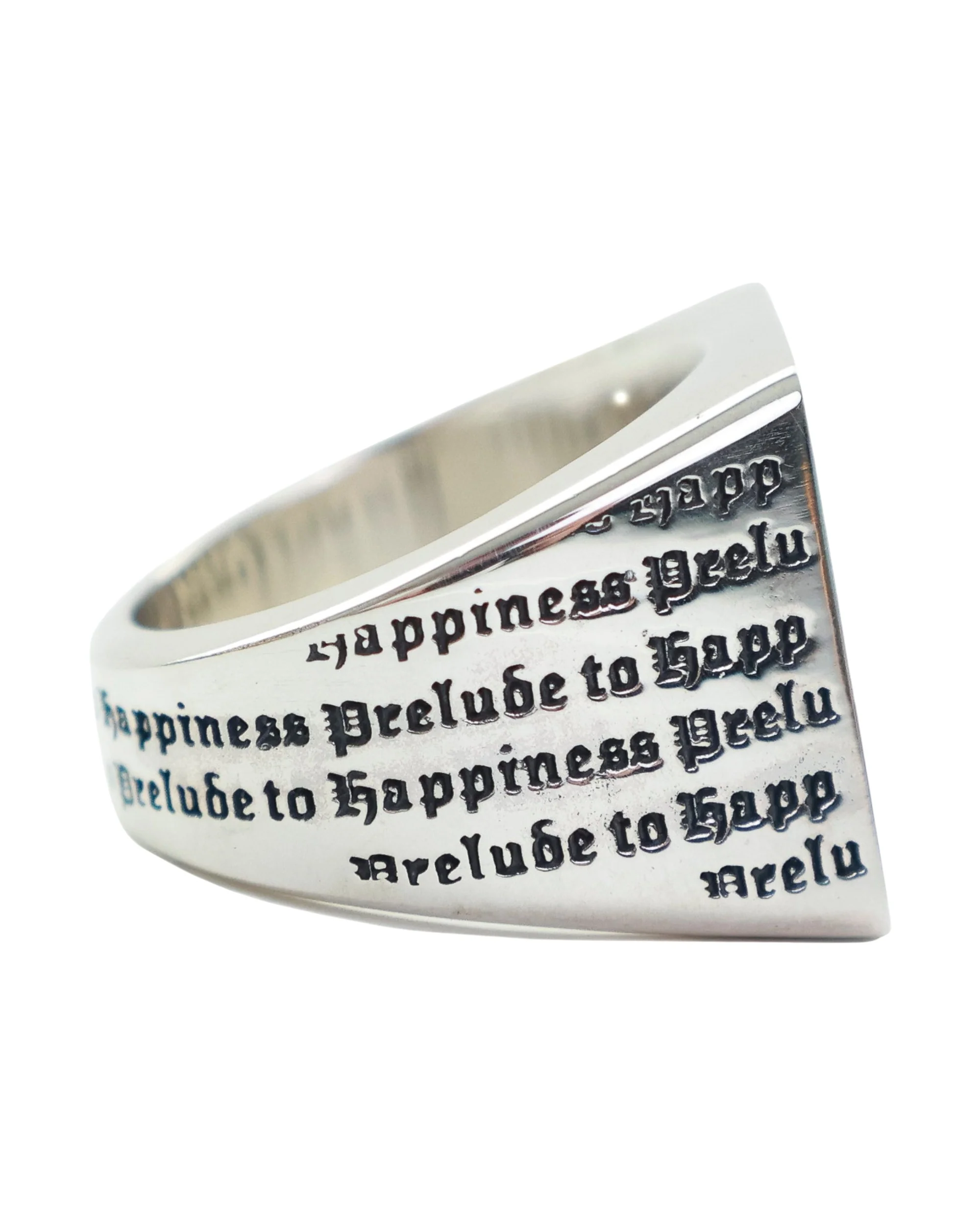 Prelude Signet (Silver/White/Topaz) - Image 3