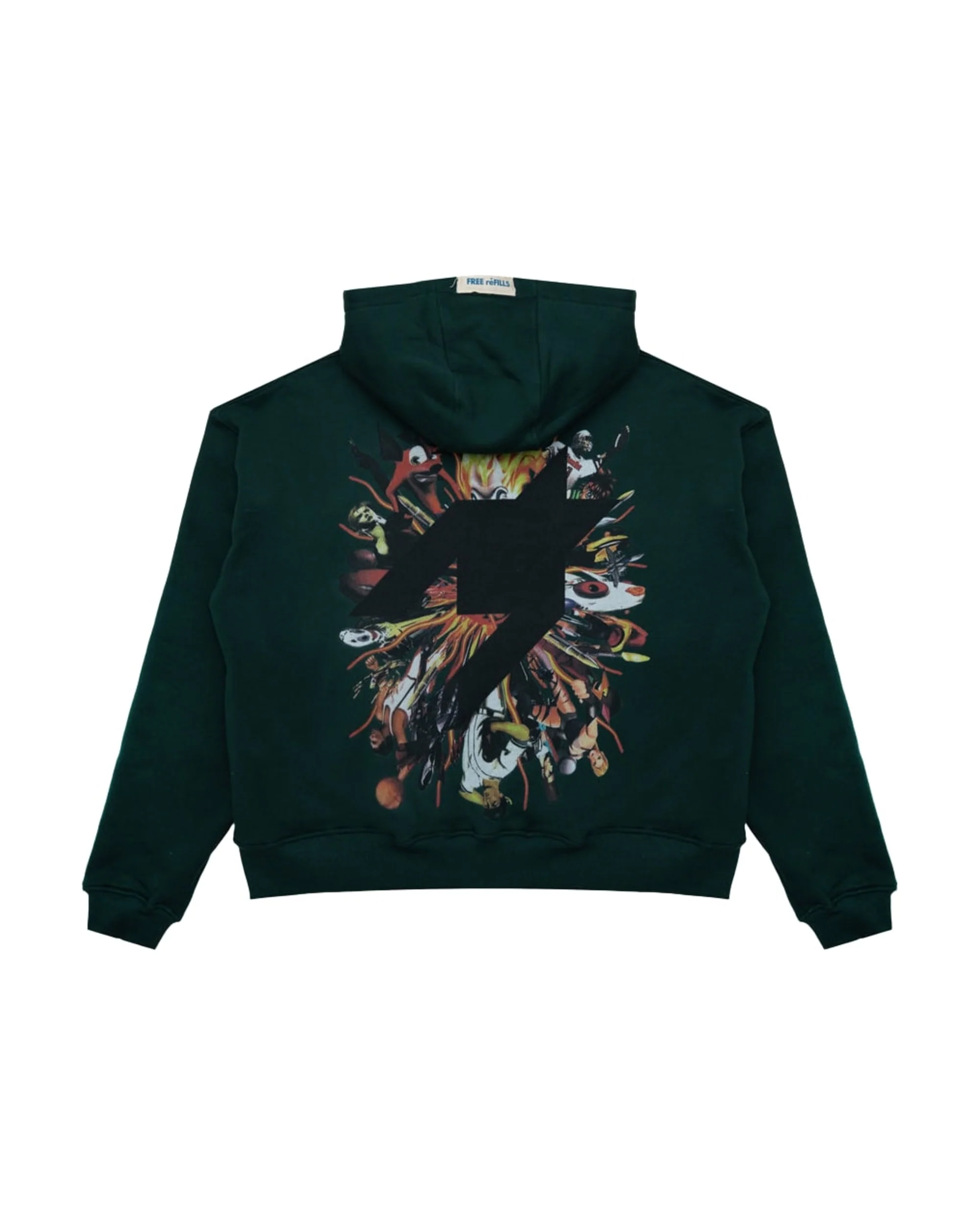 PS Zip-Up Hoodie - Green - Image 2