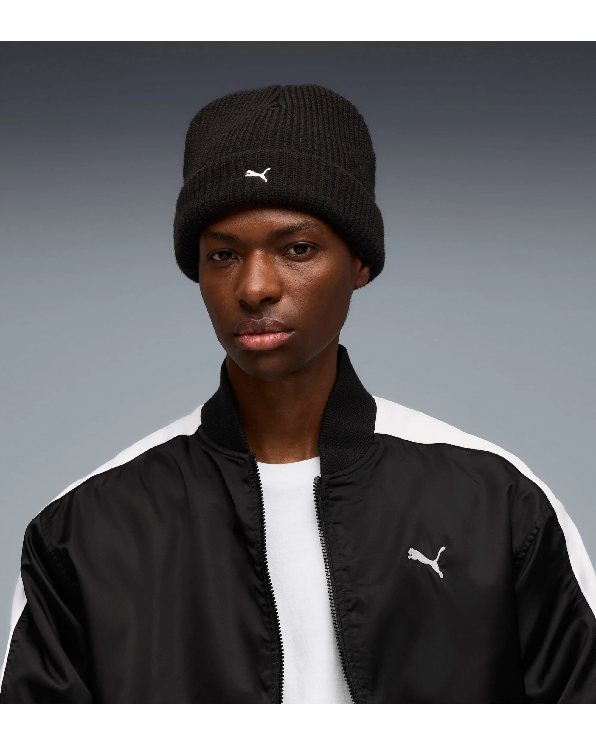 PUMA MMQ LOW CROWN BEANIE - BLACK