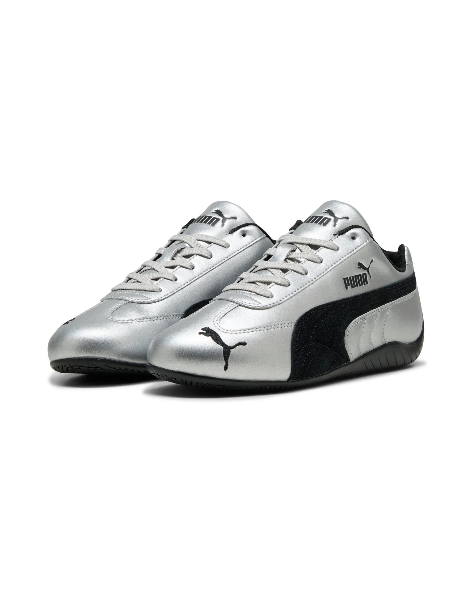 PUMA SPEEDCAT METALLIC PUMA SILVER-PUMA BLACK - Image 3