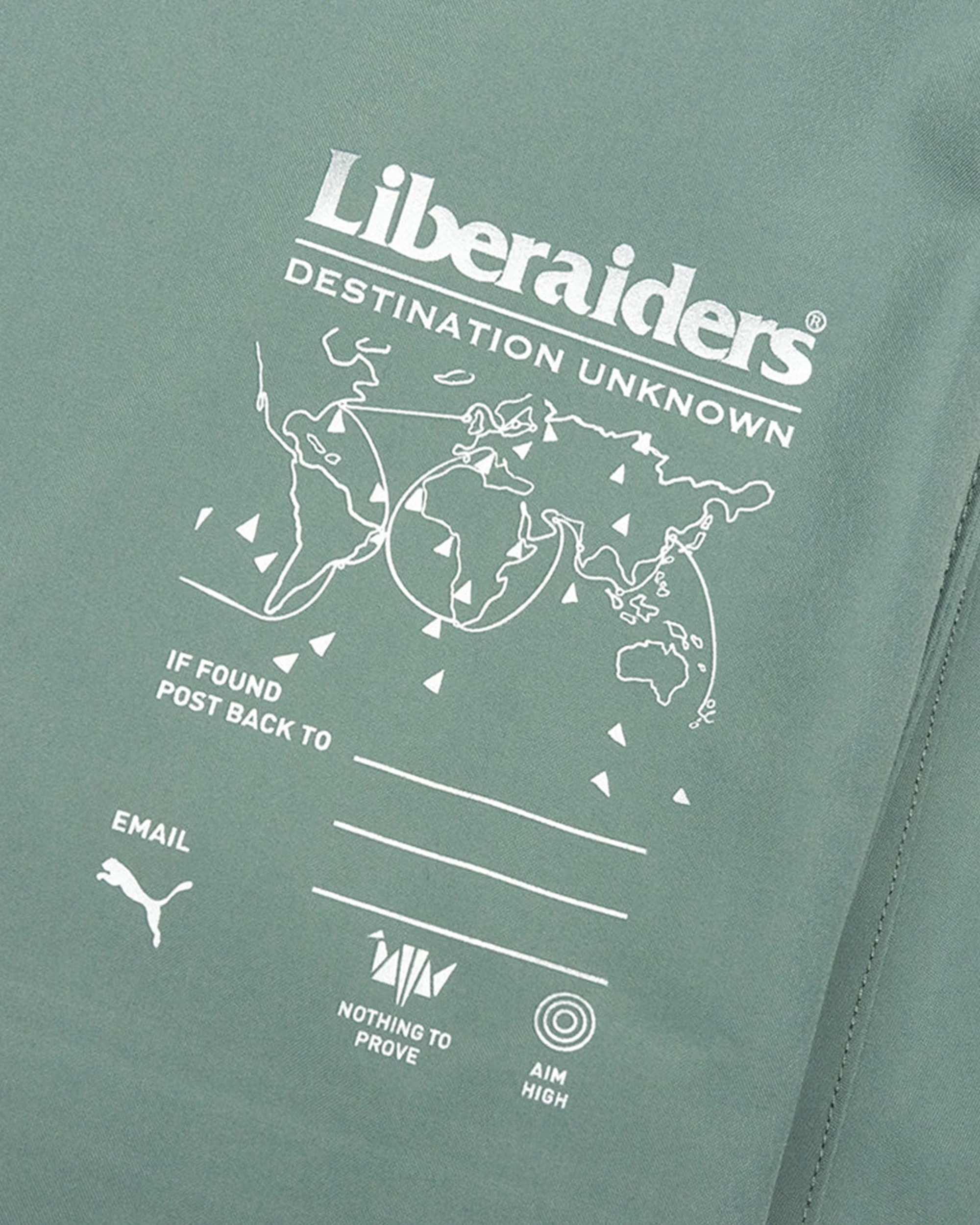 Puma x Liberaiders Light Jacket - Green Moon - Image 3
