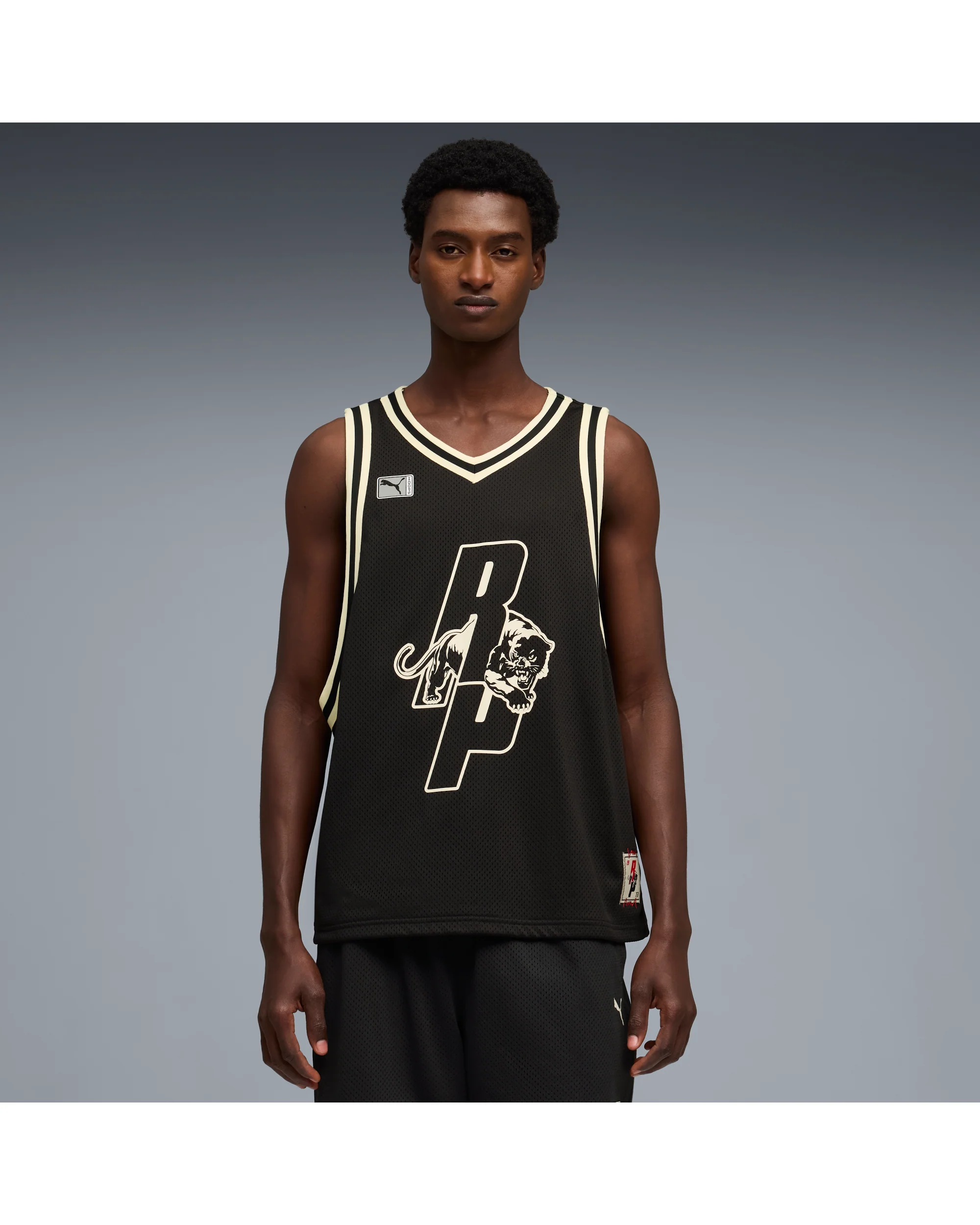 PUMA x REPRESENT JERSEY - BLACK - Image 2