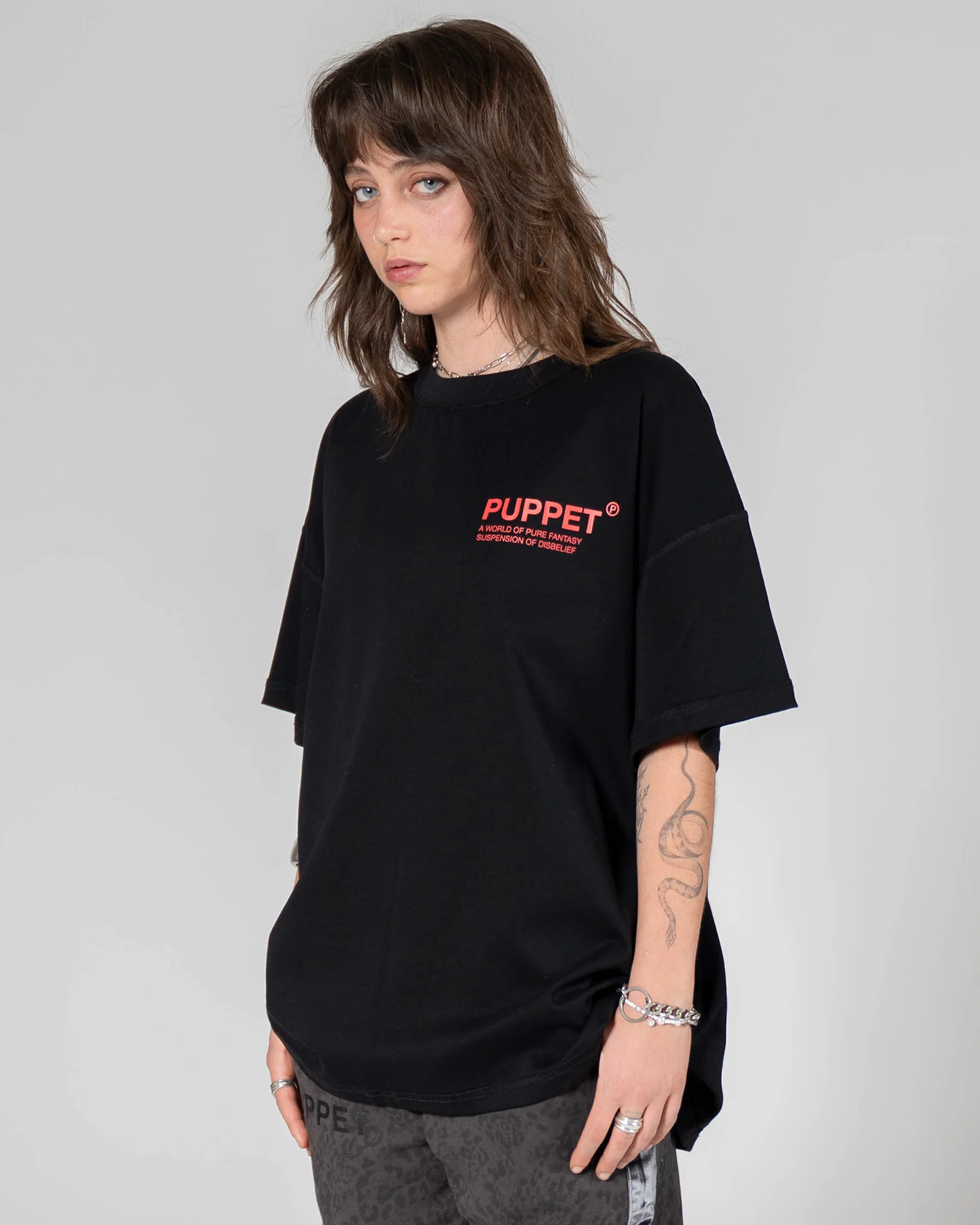 Puppet Egyptian Cotton Reverse Core Tee - Image 6