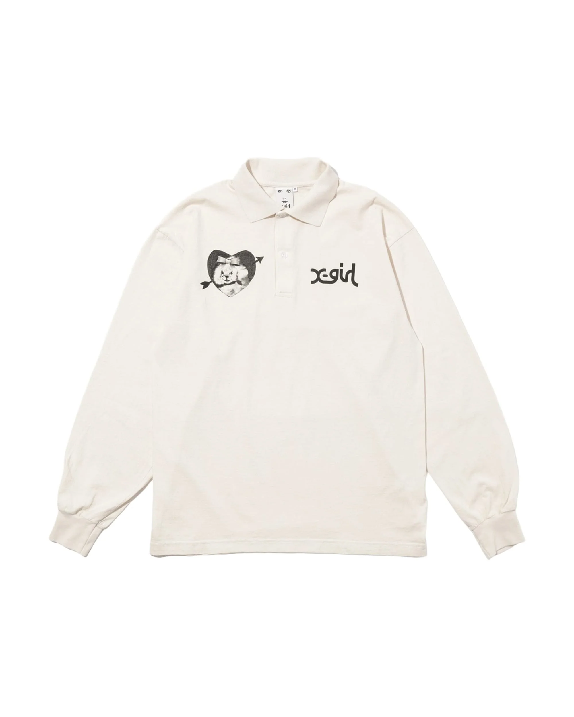 PUPPY LOVE L/S POLO SHIRT