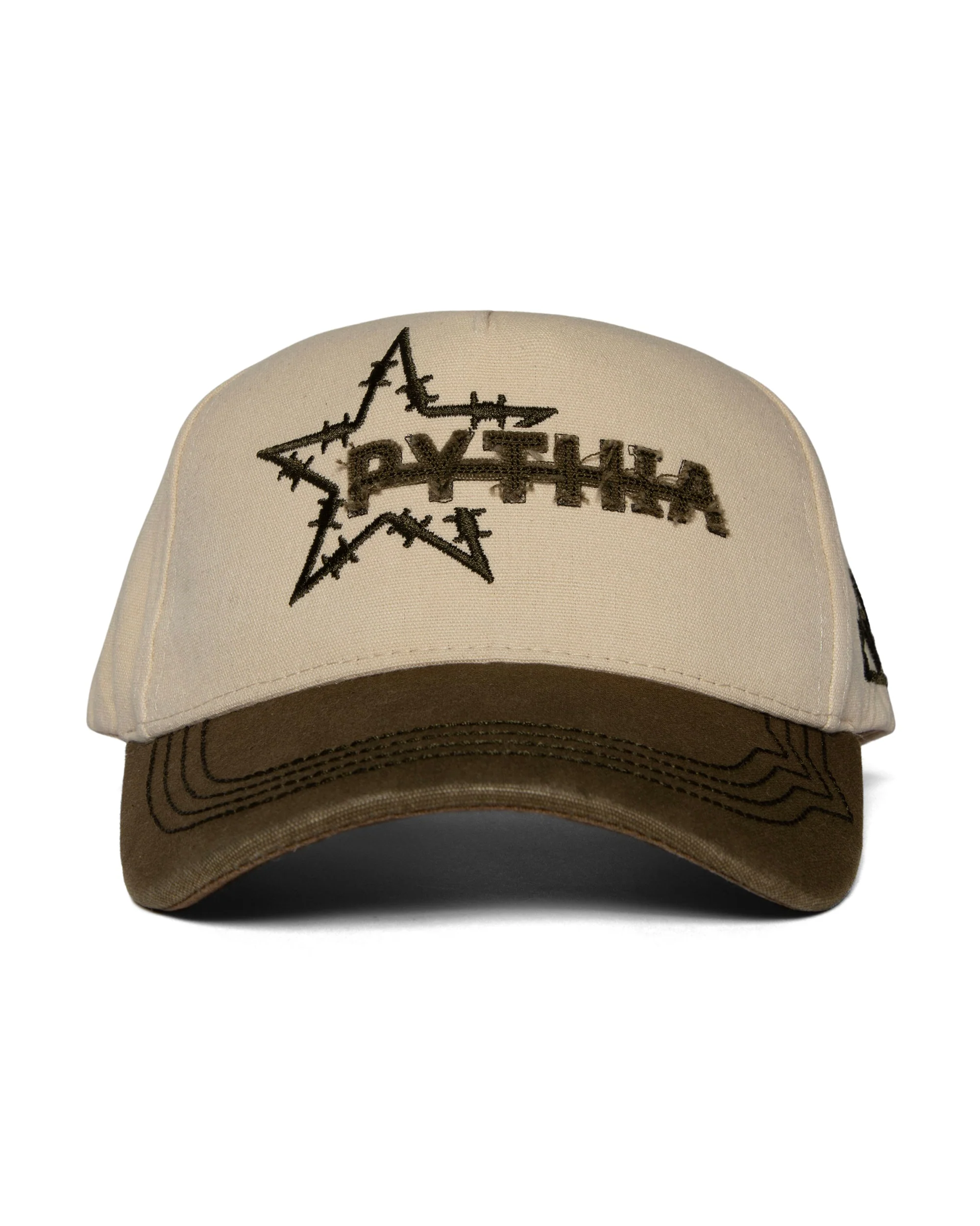 PYTHIA x VARIENT HAT - OLIVE / TAN