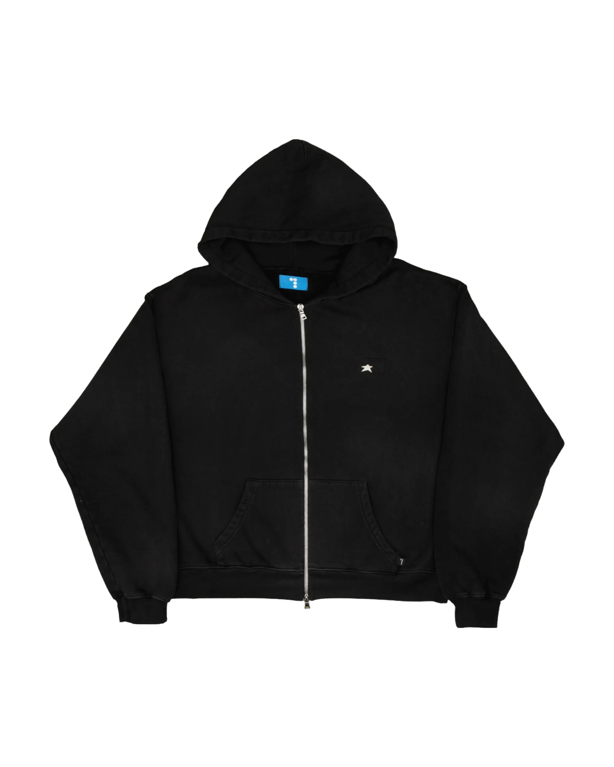 Radars® Night Black Zip Hoodie