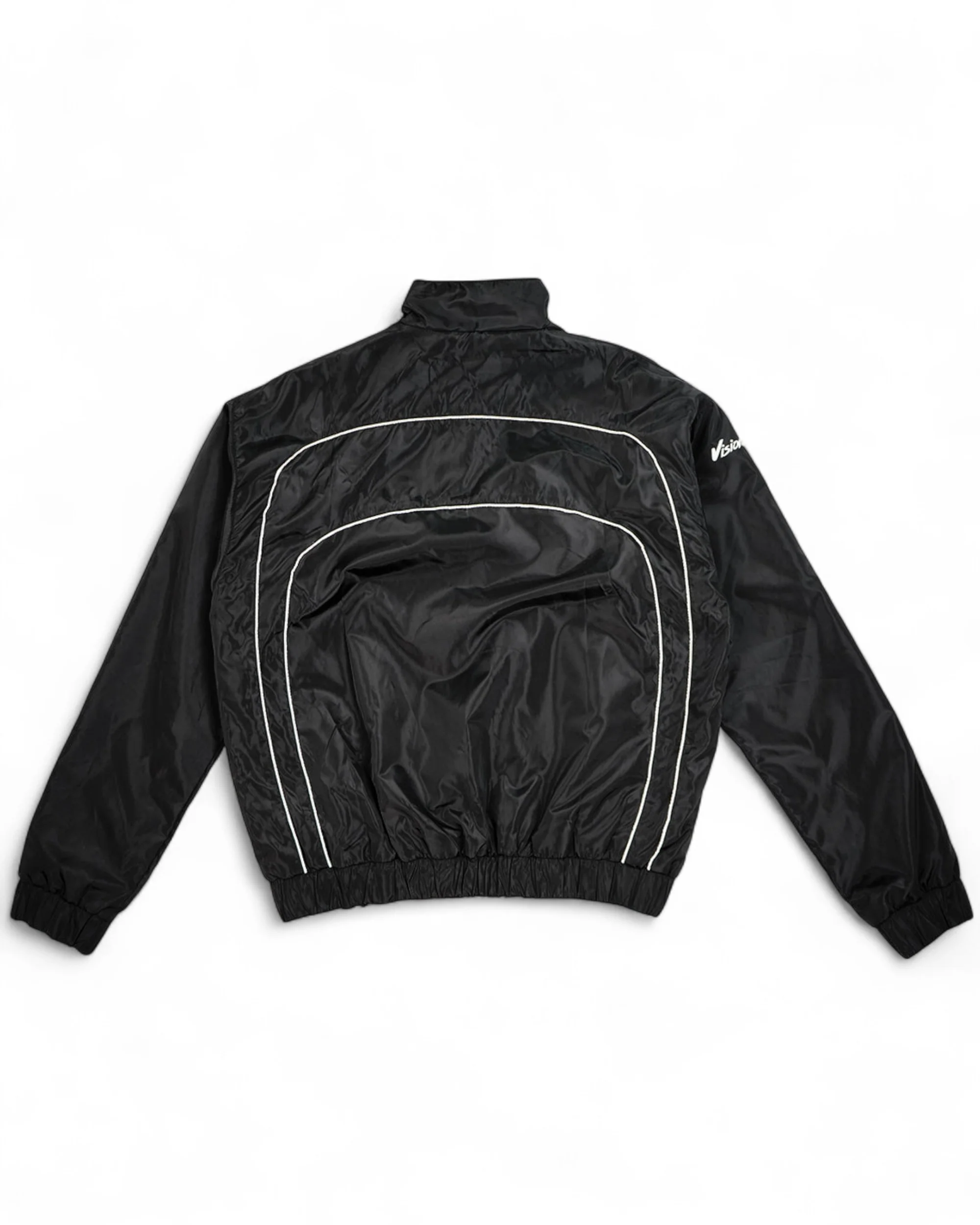 “RADIANT AURA” NYLON TRACK JACKET (NIGHT PULSE) - Image 3
