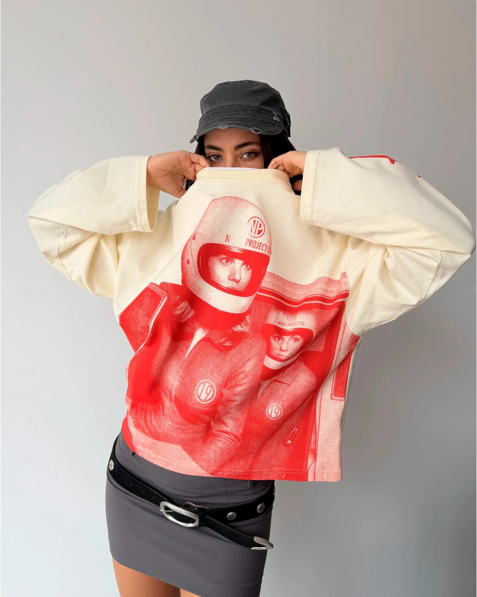 Rally Long-Sleeve Tee Red - Image 7