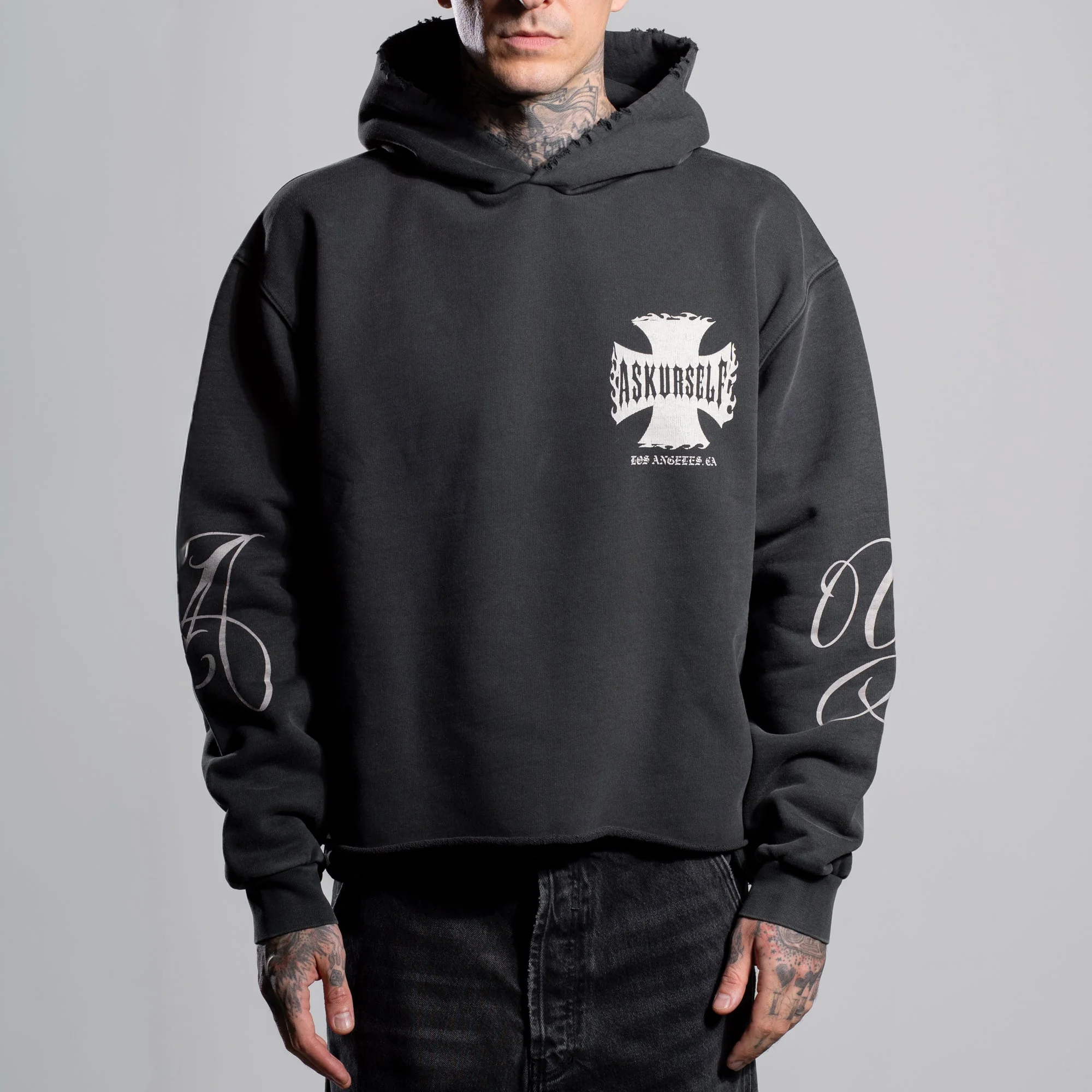 RAW AY CROSS HOODIE - Image 6