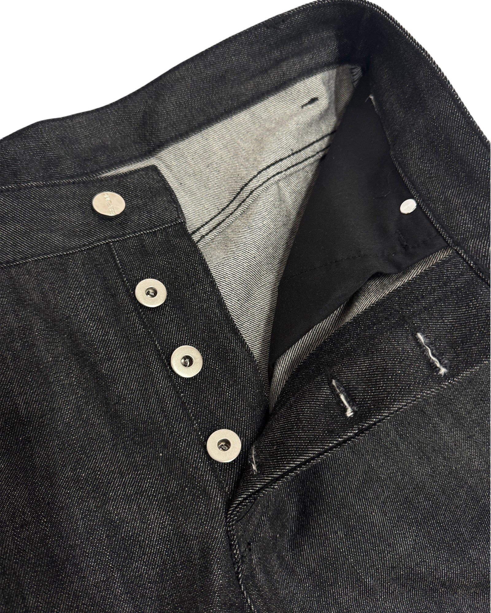 RAW BLACK JAPANESE DENIM JEANS - Image 4
