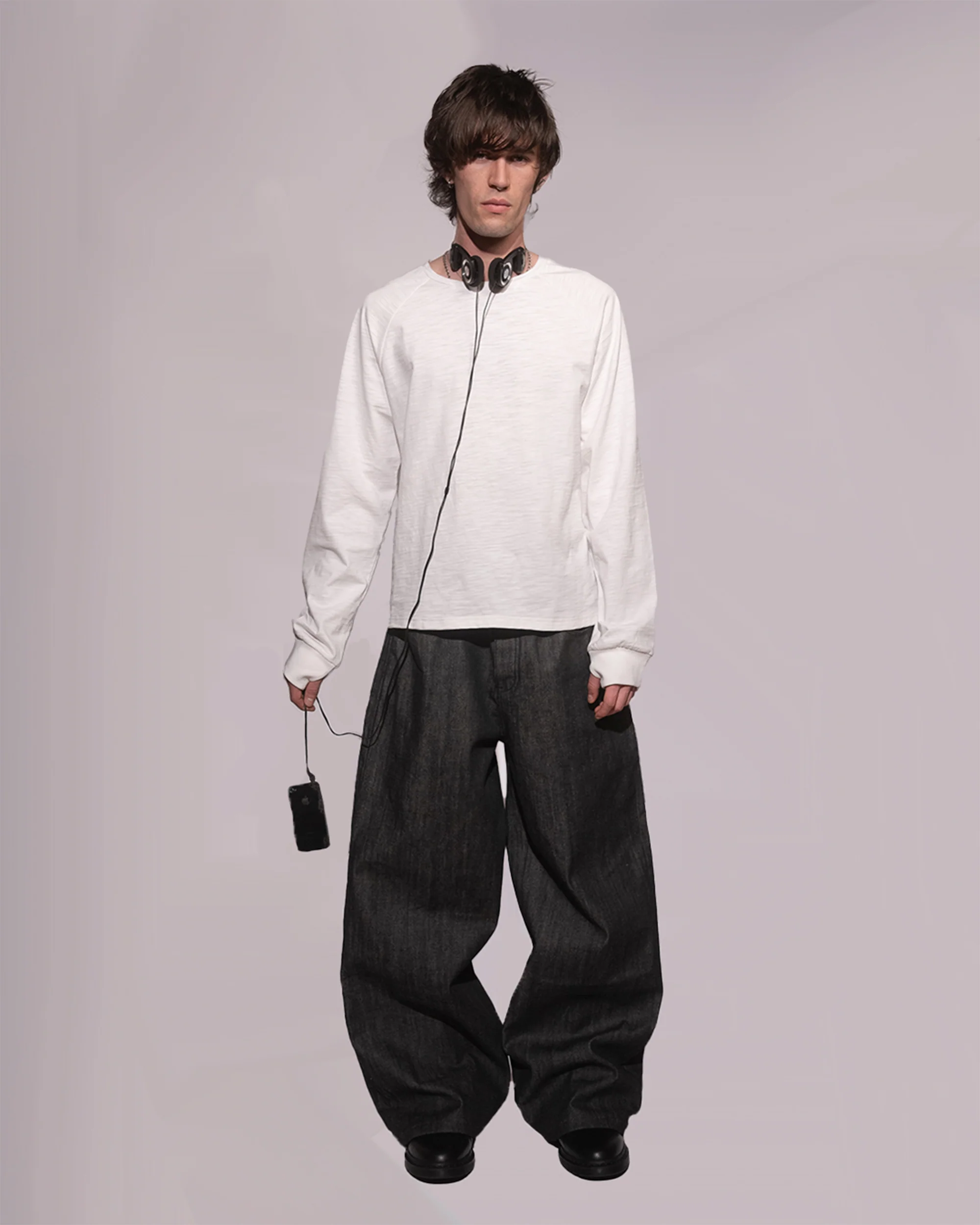 RAW BLACK JAPANESE DENIM JEANS - Image 5