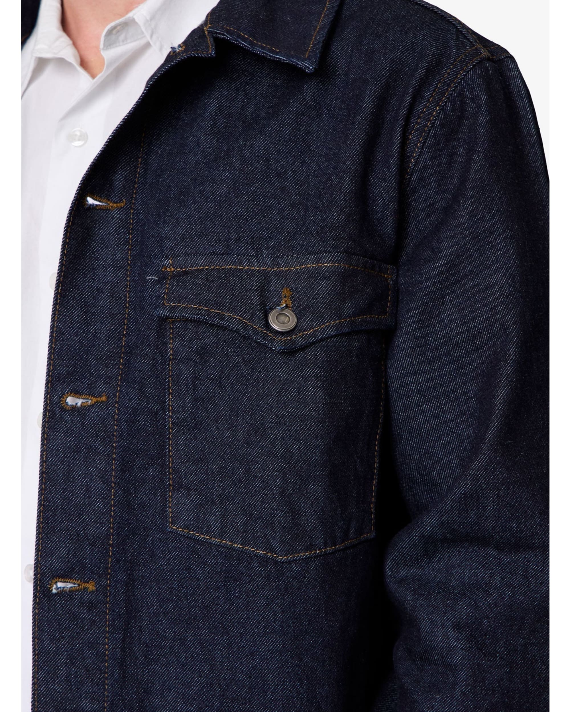 Raw Denim Jacket - Raw Blue - Image 2