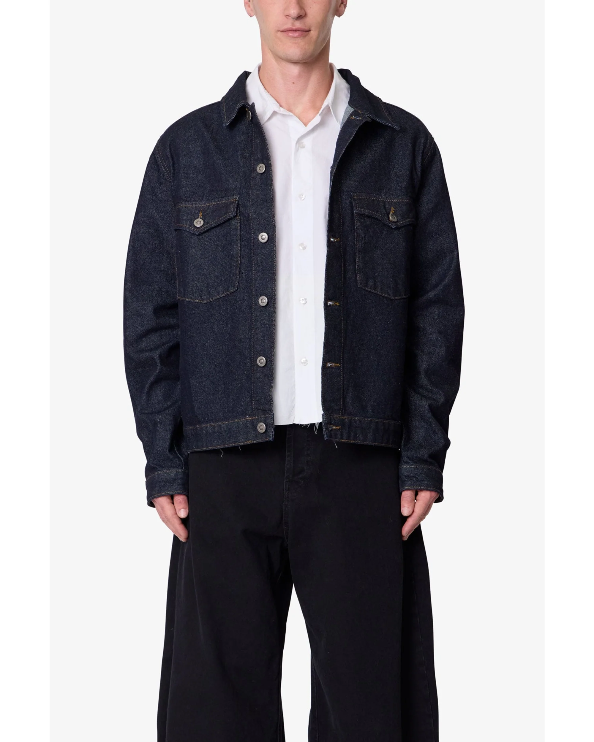 Raw Denim Jacket - Raw Blue - Image 7