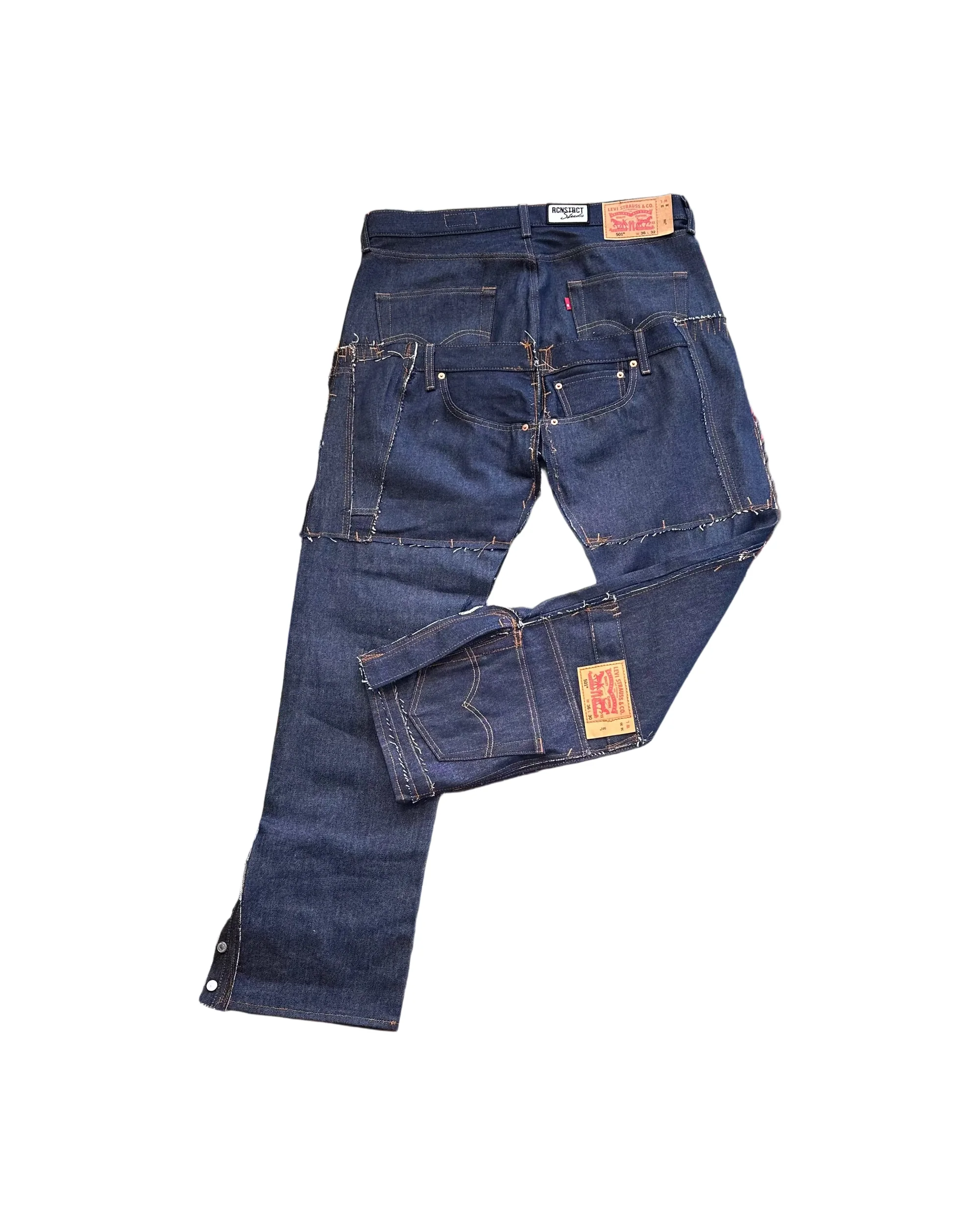 Raw Denim Multi Pocket Pant - Image 3