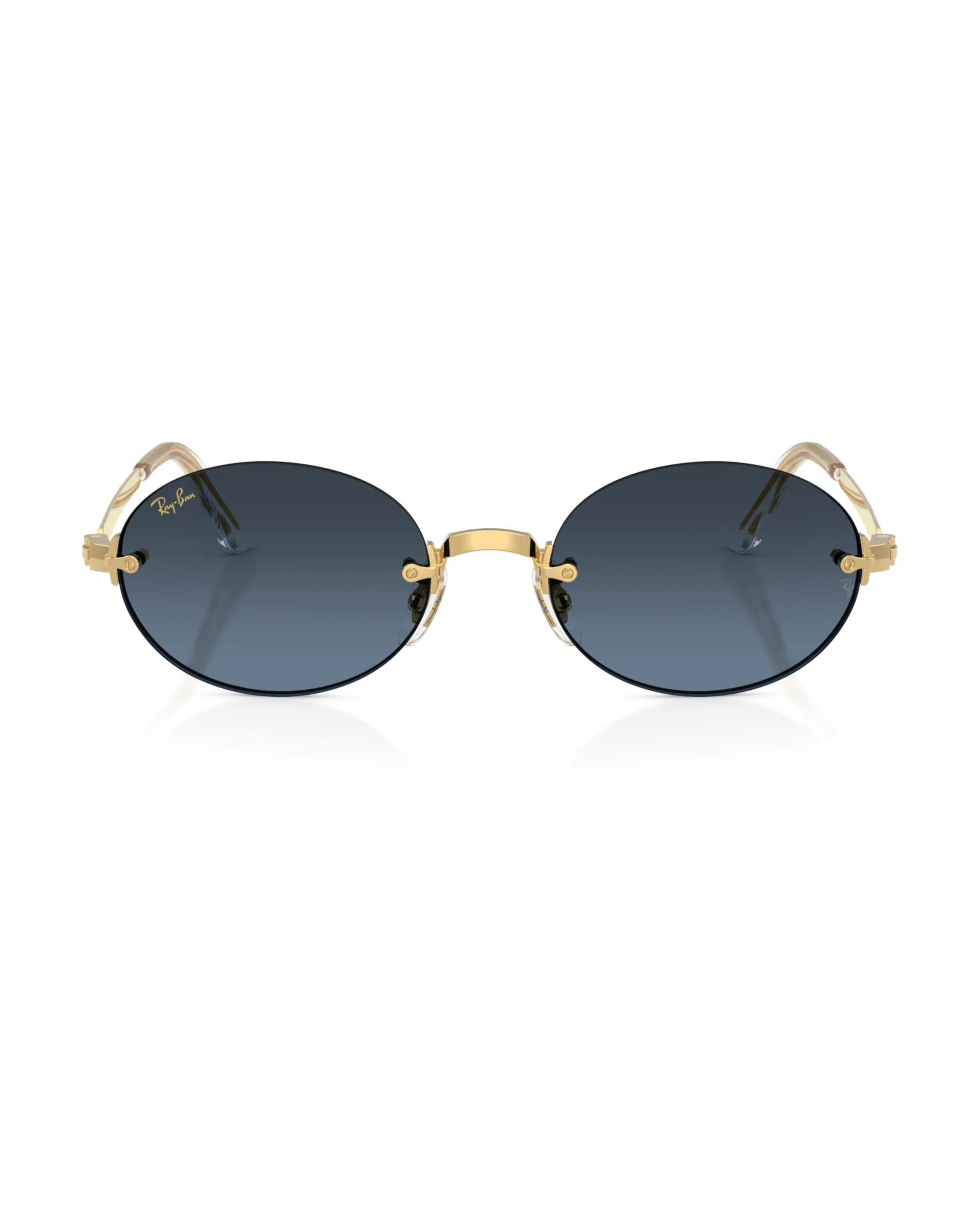 RAY-BAN X A$AP ROCKY RIMLESS OVAL BLUE GRADIENT DARK GREY - Image 4