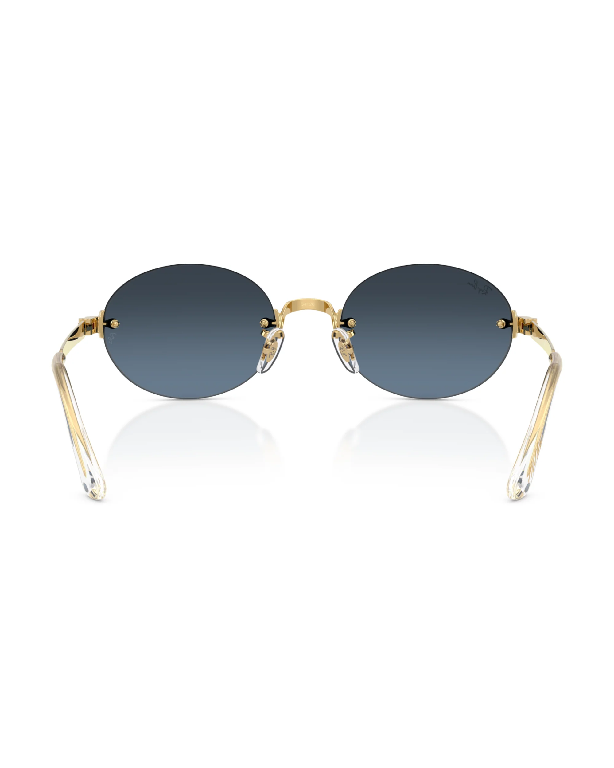 RAY-BAN X A$AP ROCKY RIMLESS OVAL BLUE GRADIENT DARK GREY - Image 5