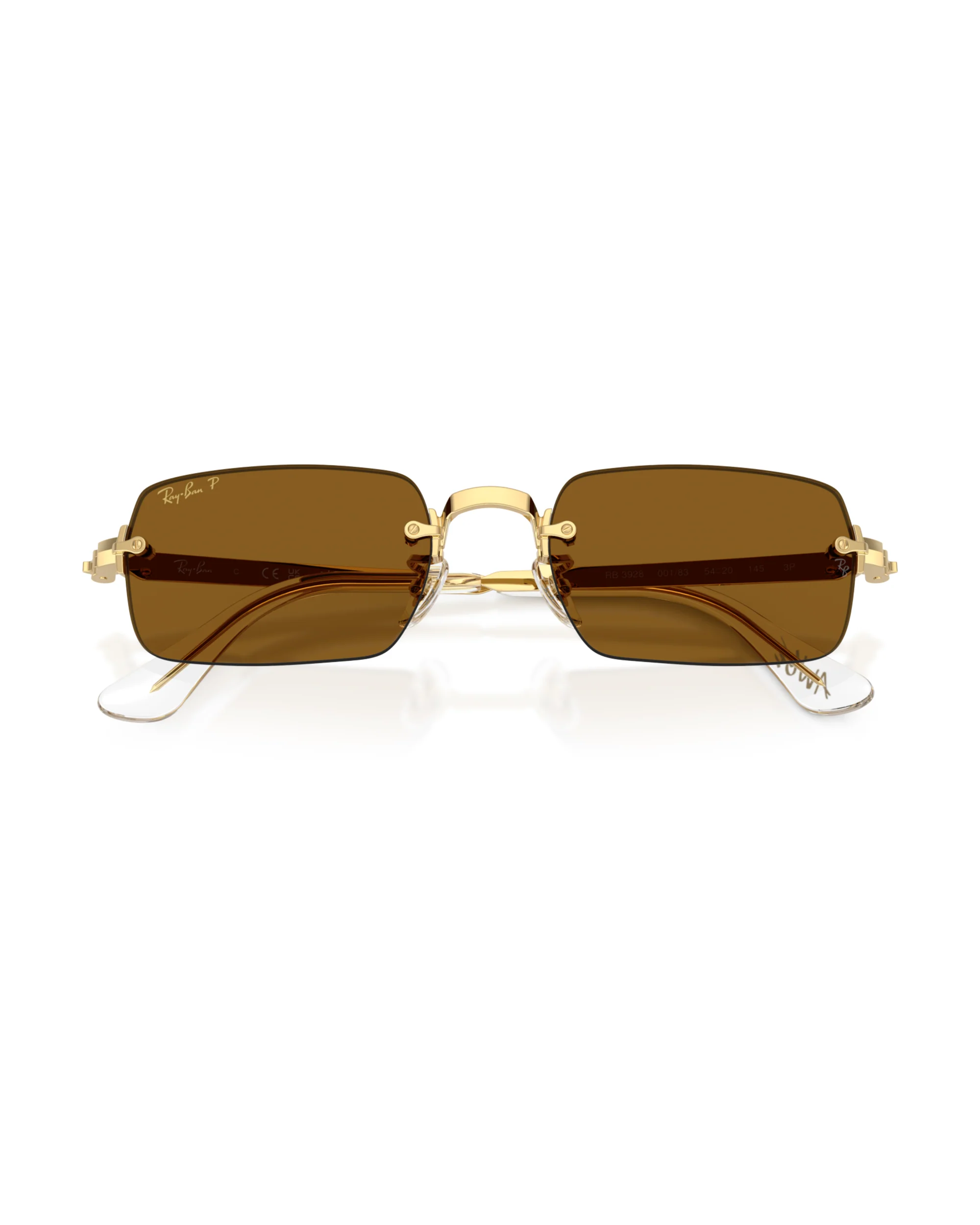 RAY-BAN X A$AP ROCKY RIMLESS PILLOW DARK BROWN POLAR - Image 2