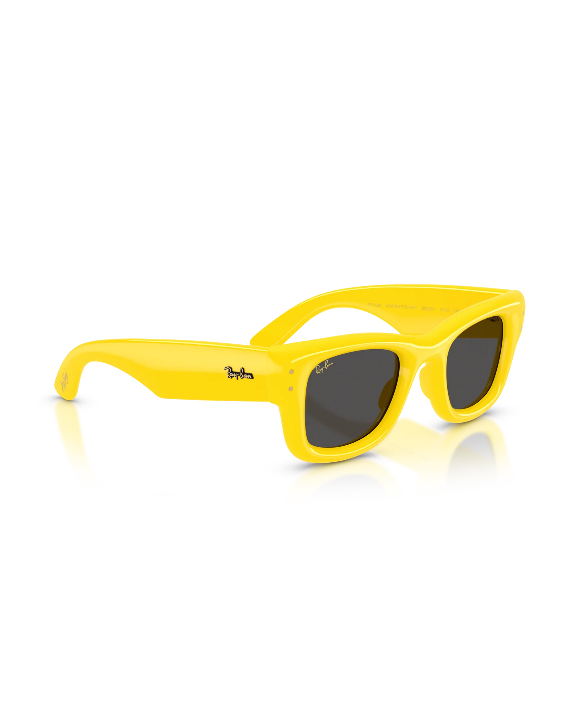 RAY BAN X ASAP ROCKY PUFFER WAYFARER YELLOW - Image 3