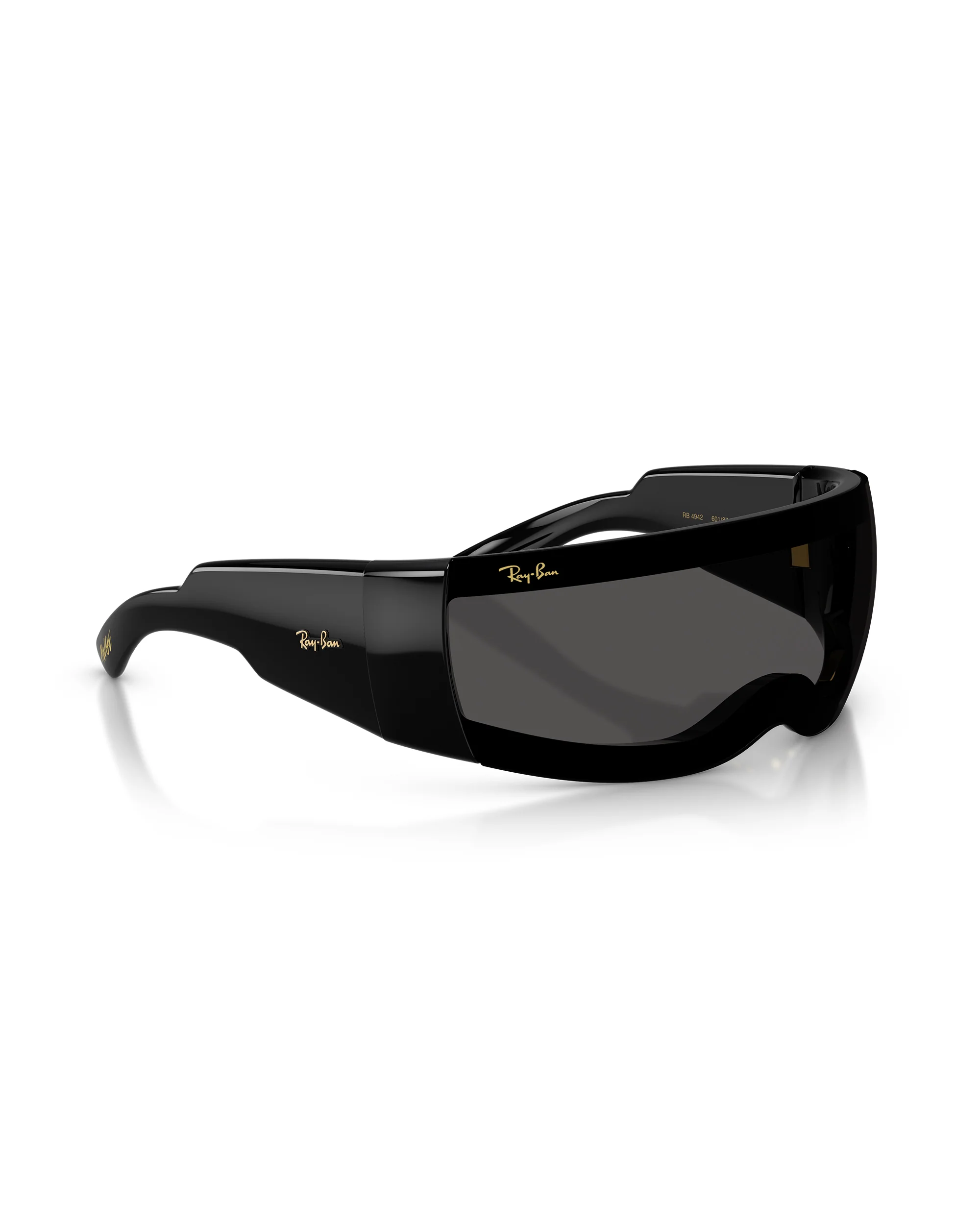 RAY BAN X ASAP ROCKY ULTRA WRAP 002 DARK GREY - Image 4