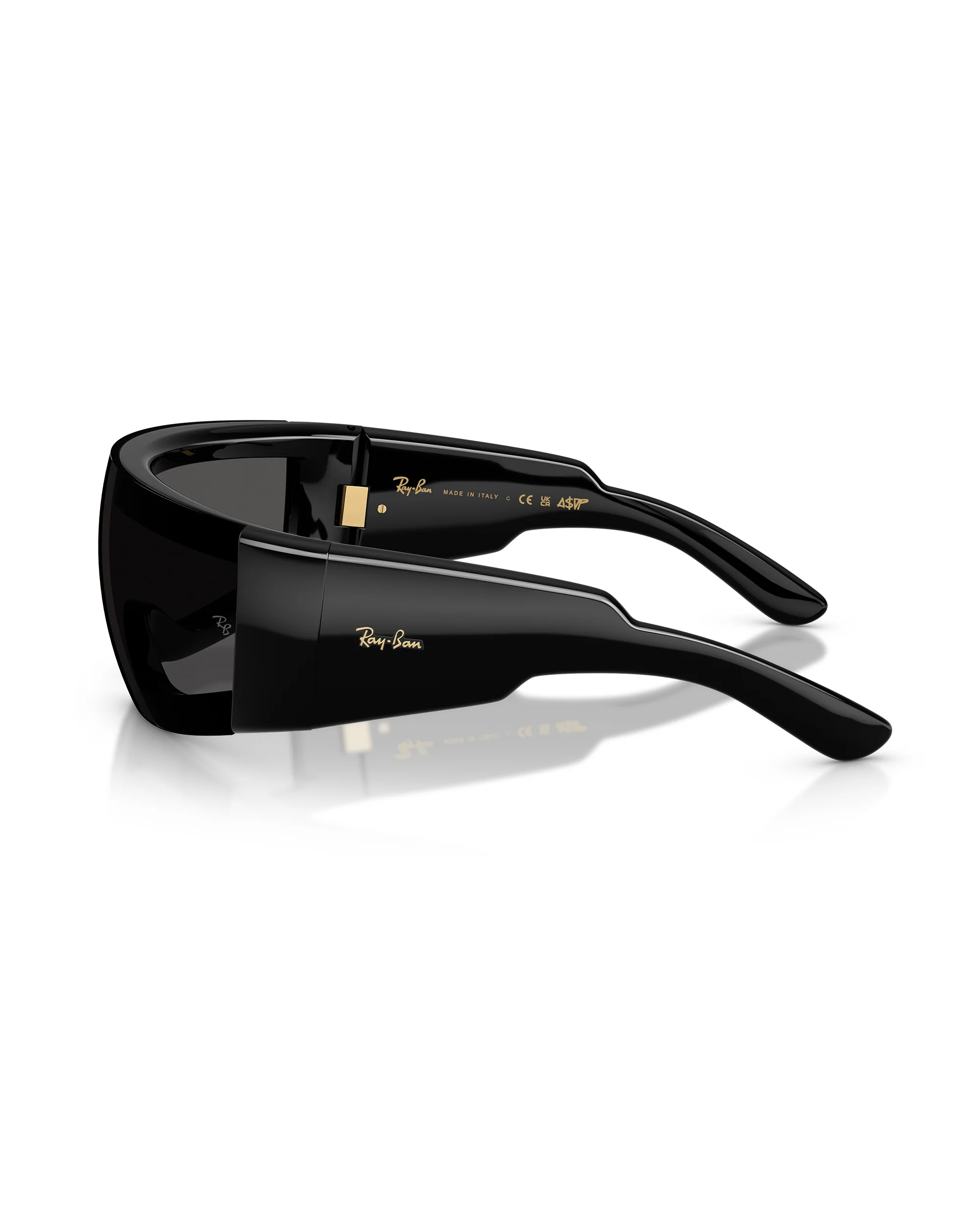 RAY BAN X ASAP ROCKY ULTRA WRAP 002 DARK GREY - Image 5