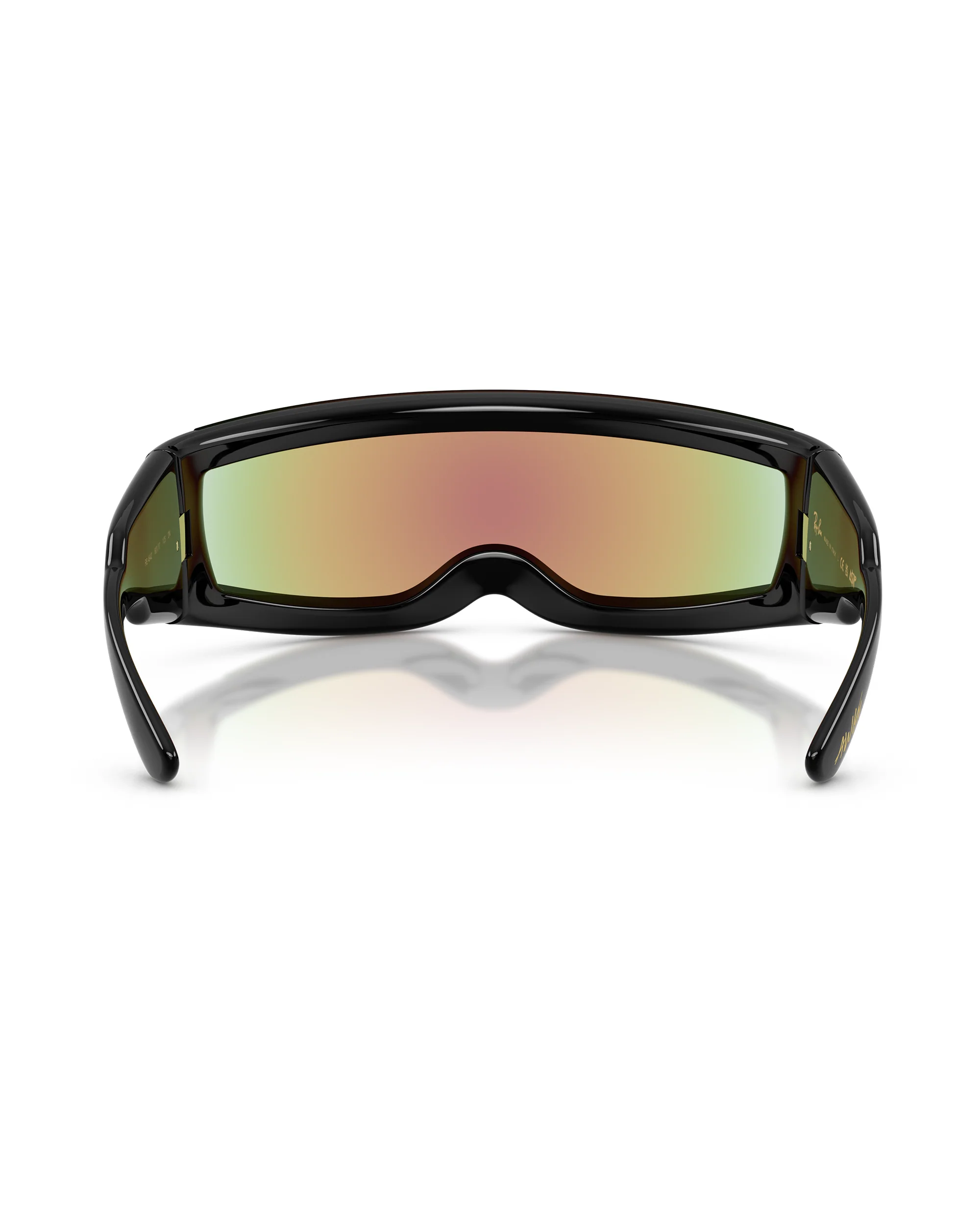 RAY BAN X ASAP ROCKY ULTRA WRAP 002 GREEN MIRROR - Image 6
