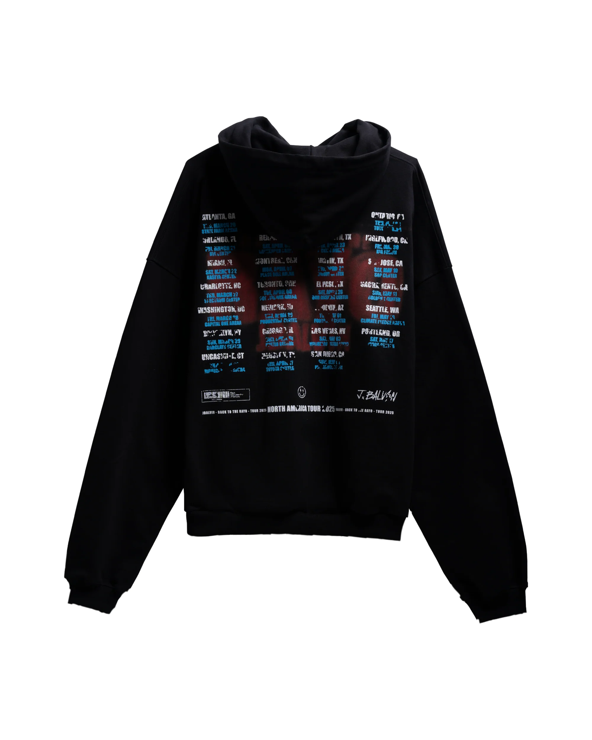 RAYO TOUR BLACK HOODIE - Image 2