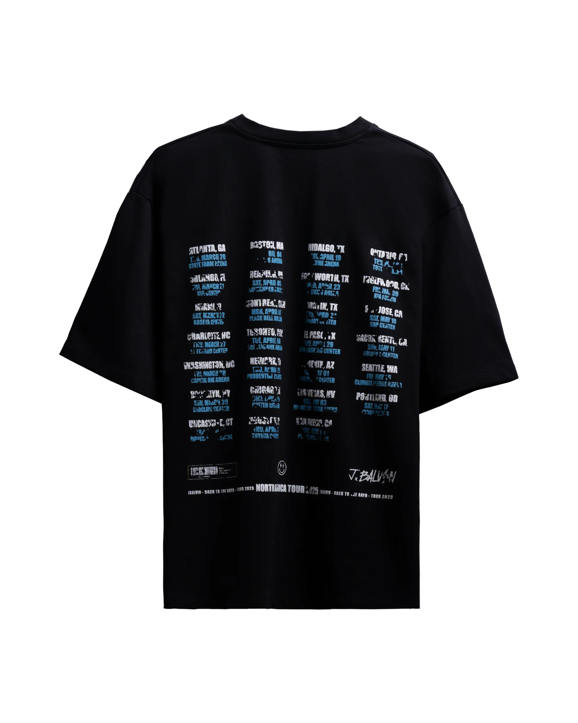 RAYO TOUR BLACK T-SHIRT - Image 2