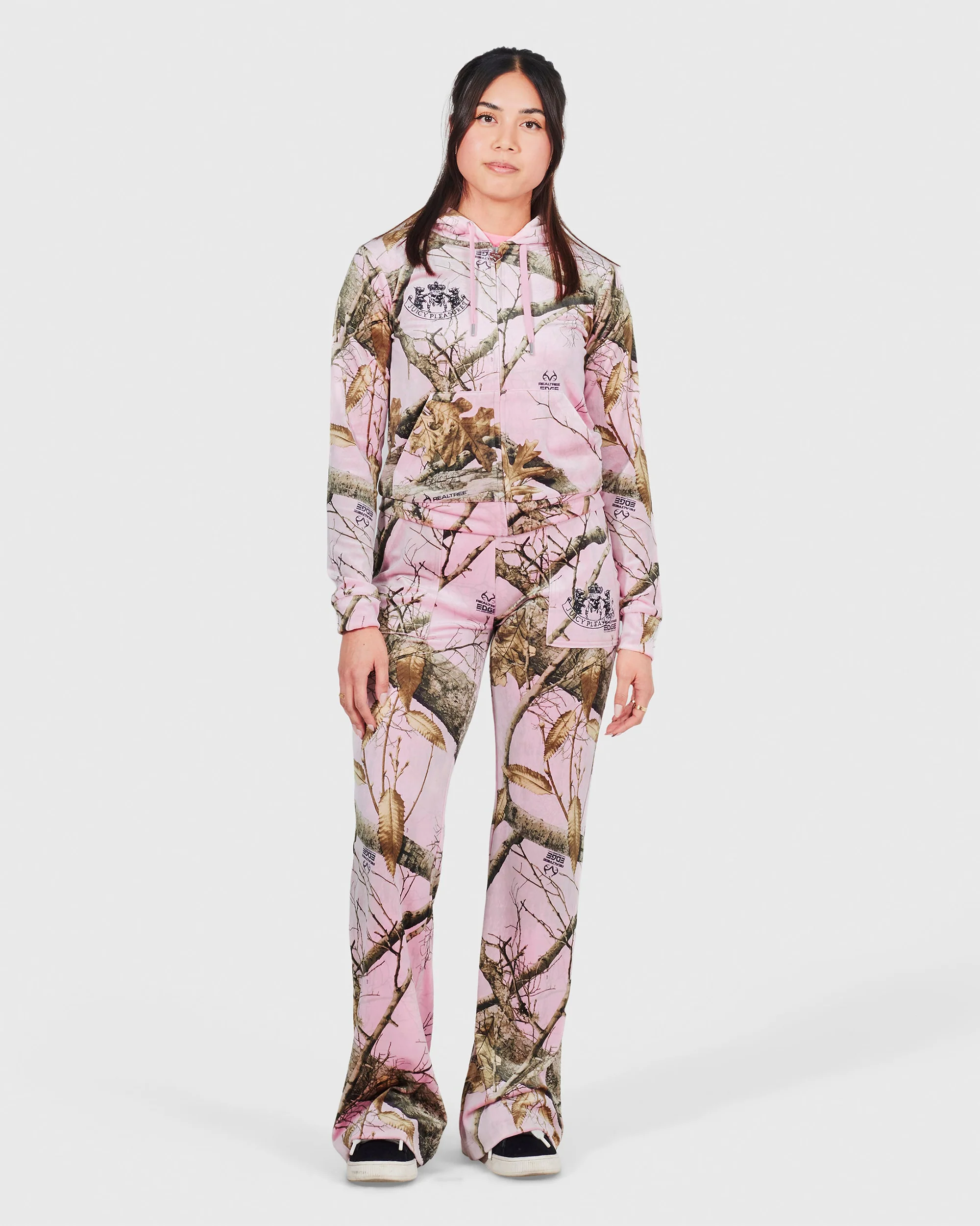 REALTREE VELOUR LAYLA TRACK PANTS (WOMEN'S) - Image 3