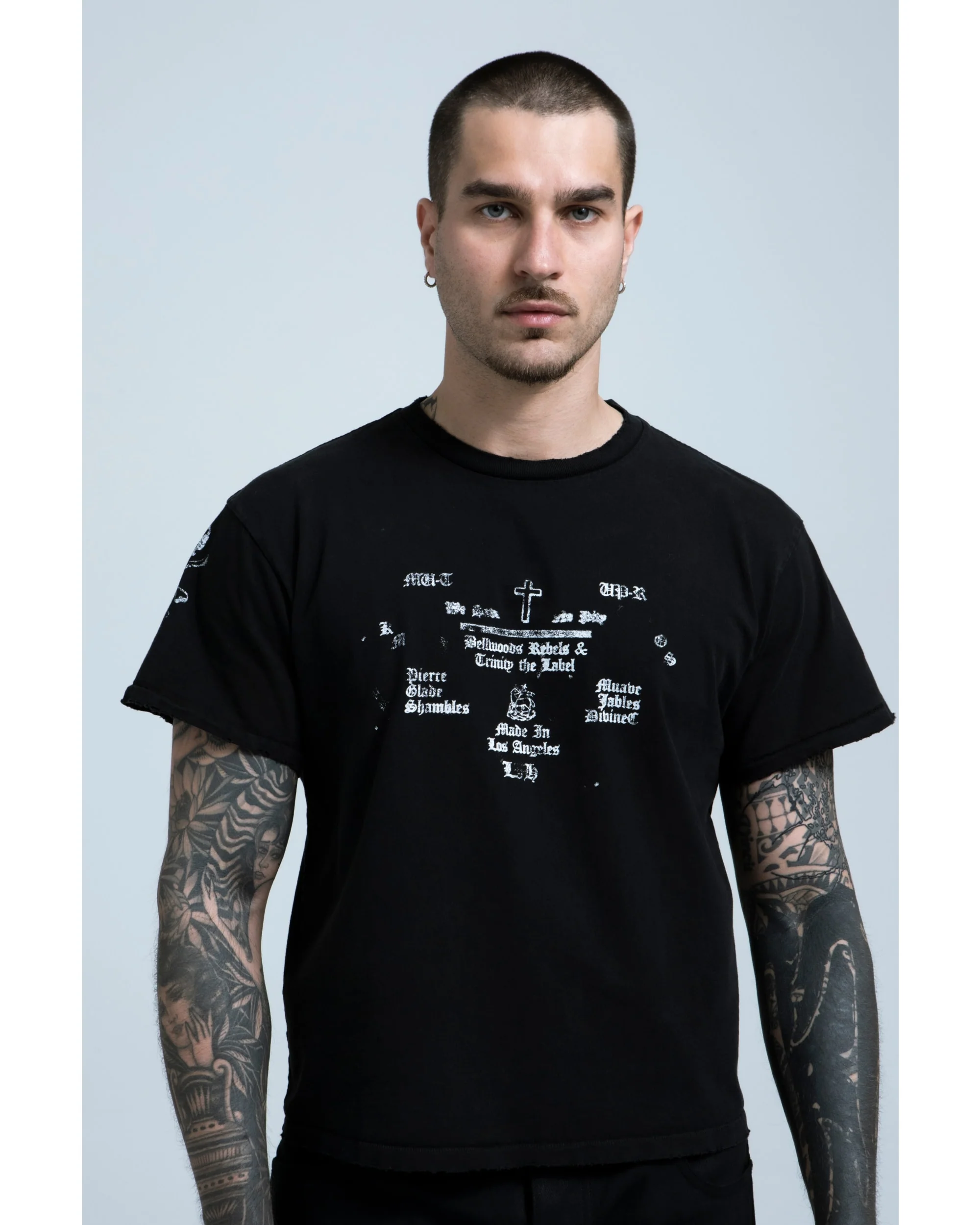 Rebel Tee - Off Black - Image 3