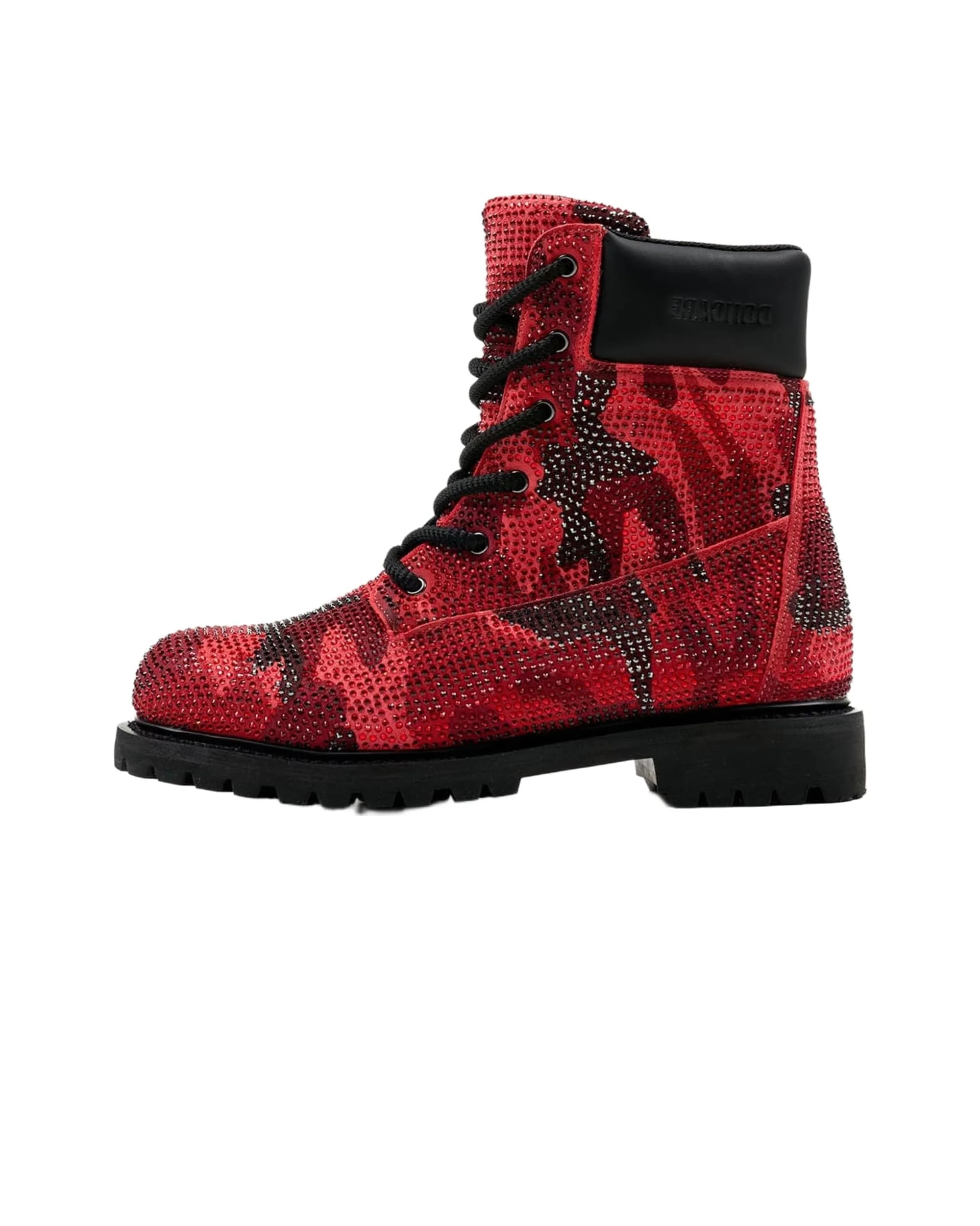 RED RHINESTONE BOOTS - Image 2