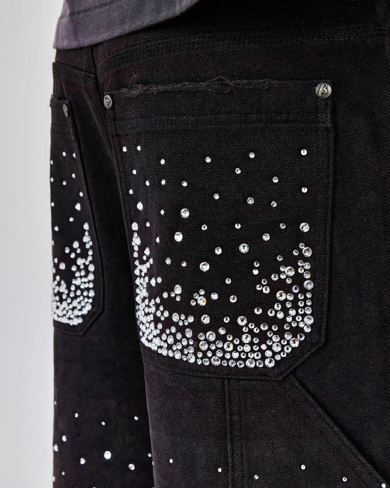 Redial 20k Diamond Shorts in Washed Black - Image 14