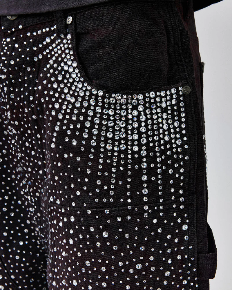 Redial 20k Diamond Shorts in Washed Black - Image 15