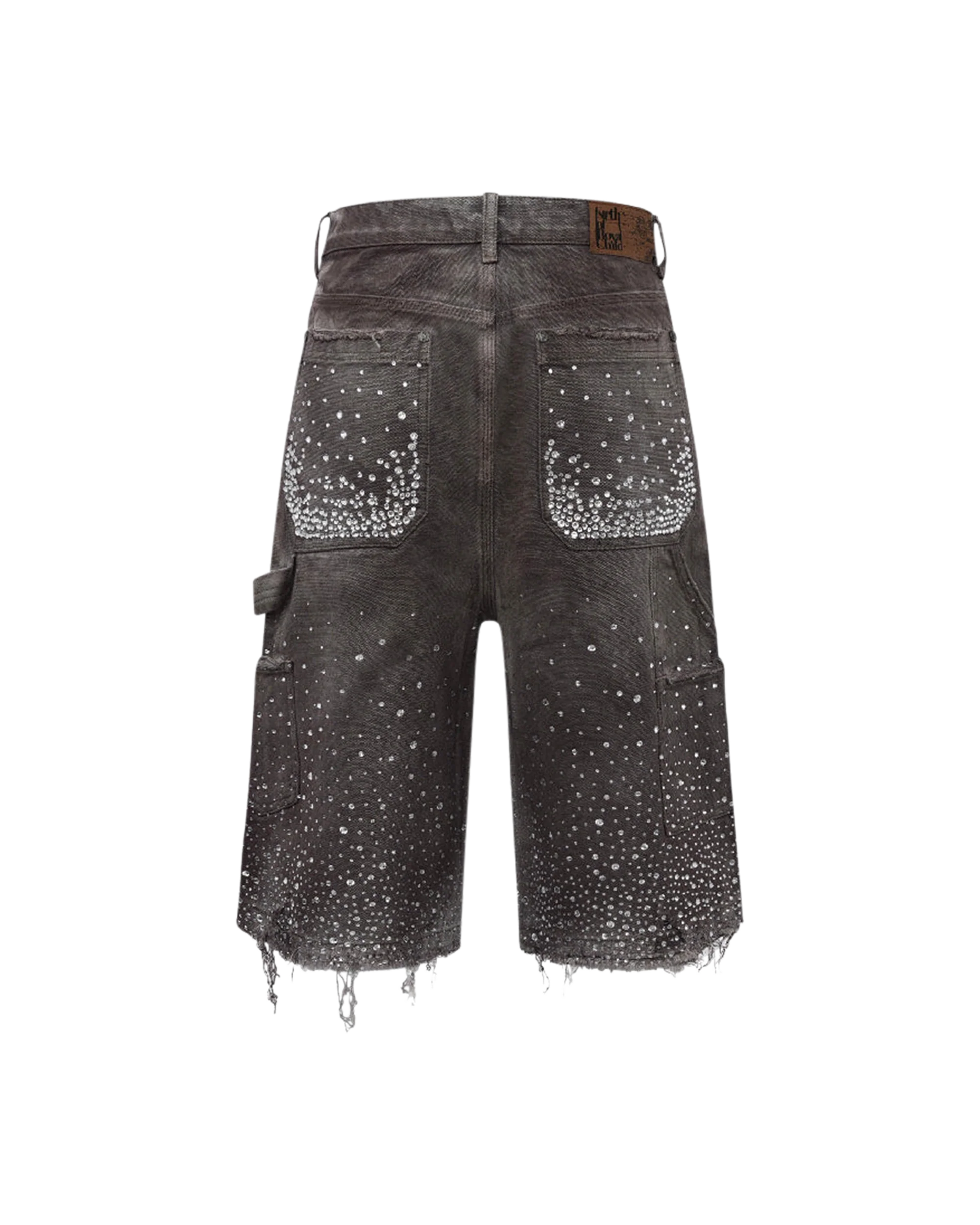 Redial 20k Diamond Shorts in Washed Brown - Image 6