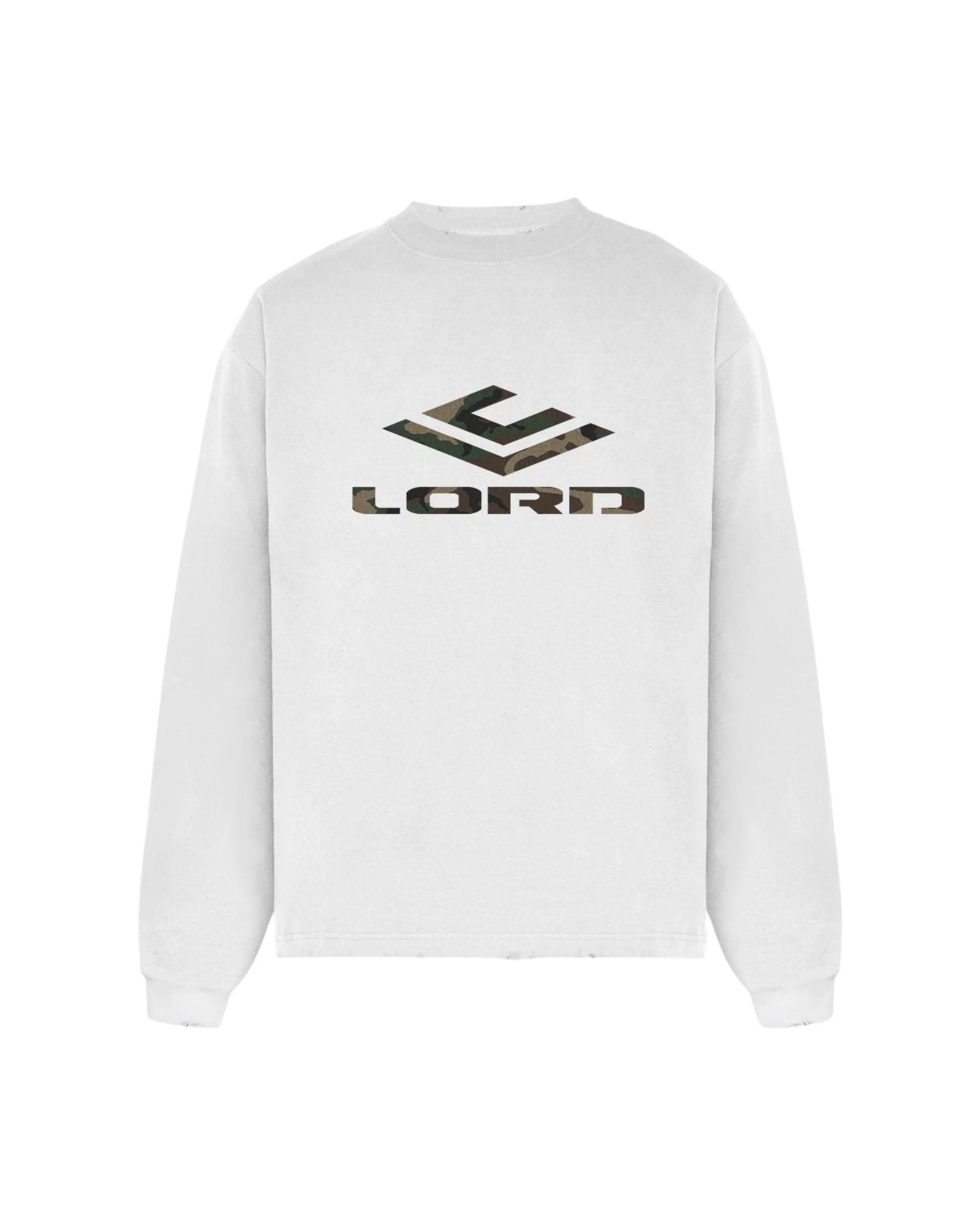 REPLICA LONG SLEEVE TEE - WHITE