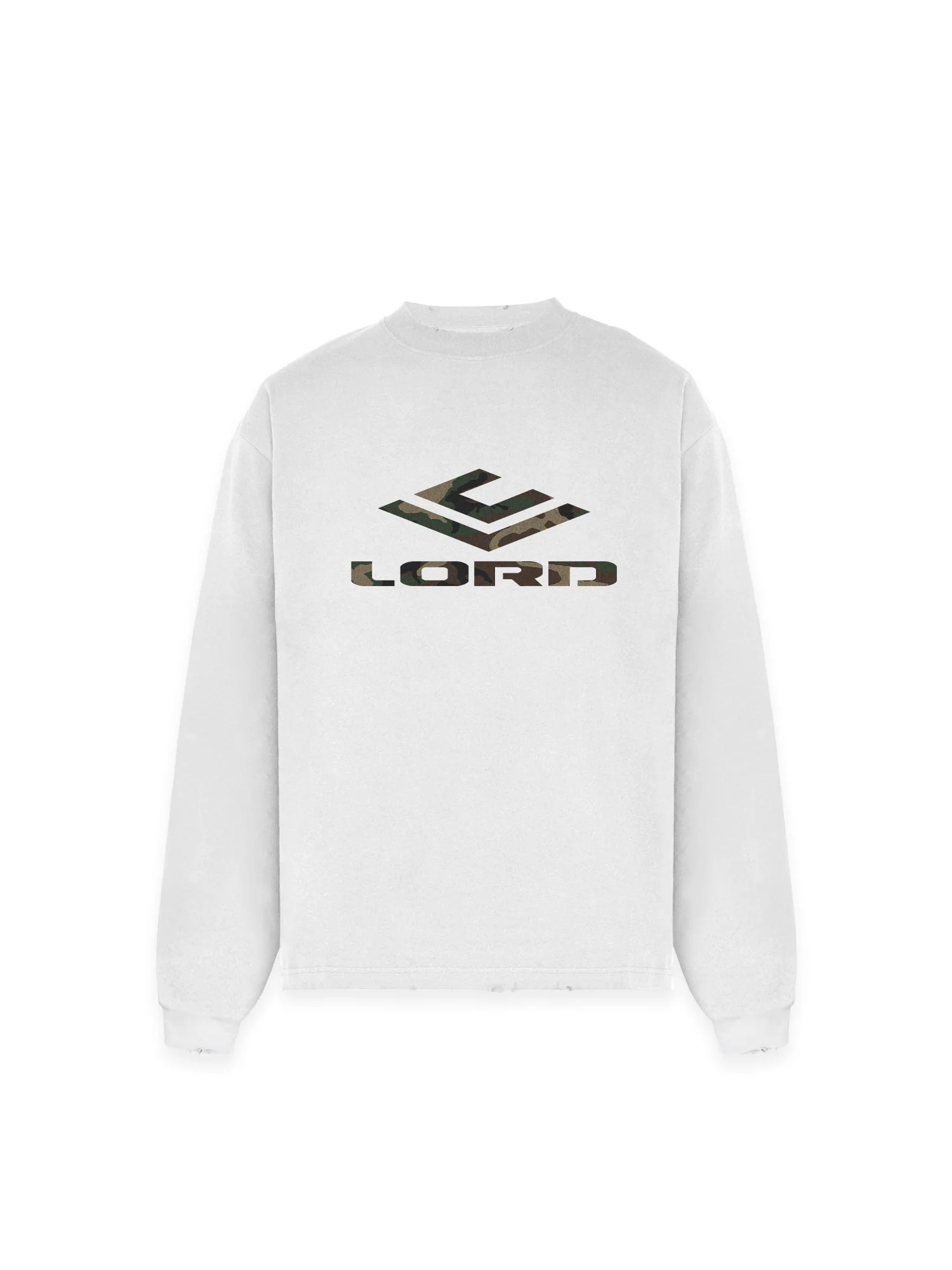 REPLICA LONG SLEEVE TEE - WHITE - Image 6