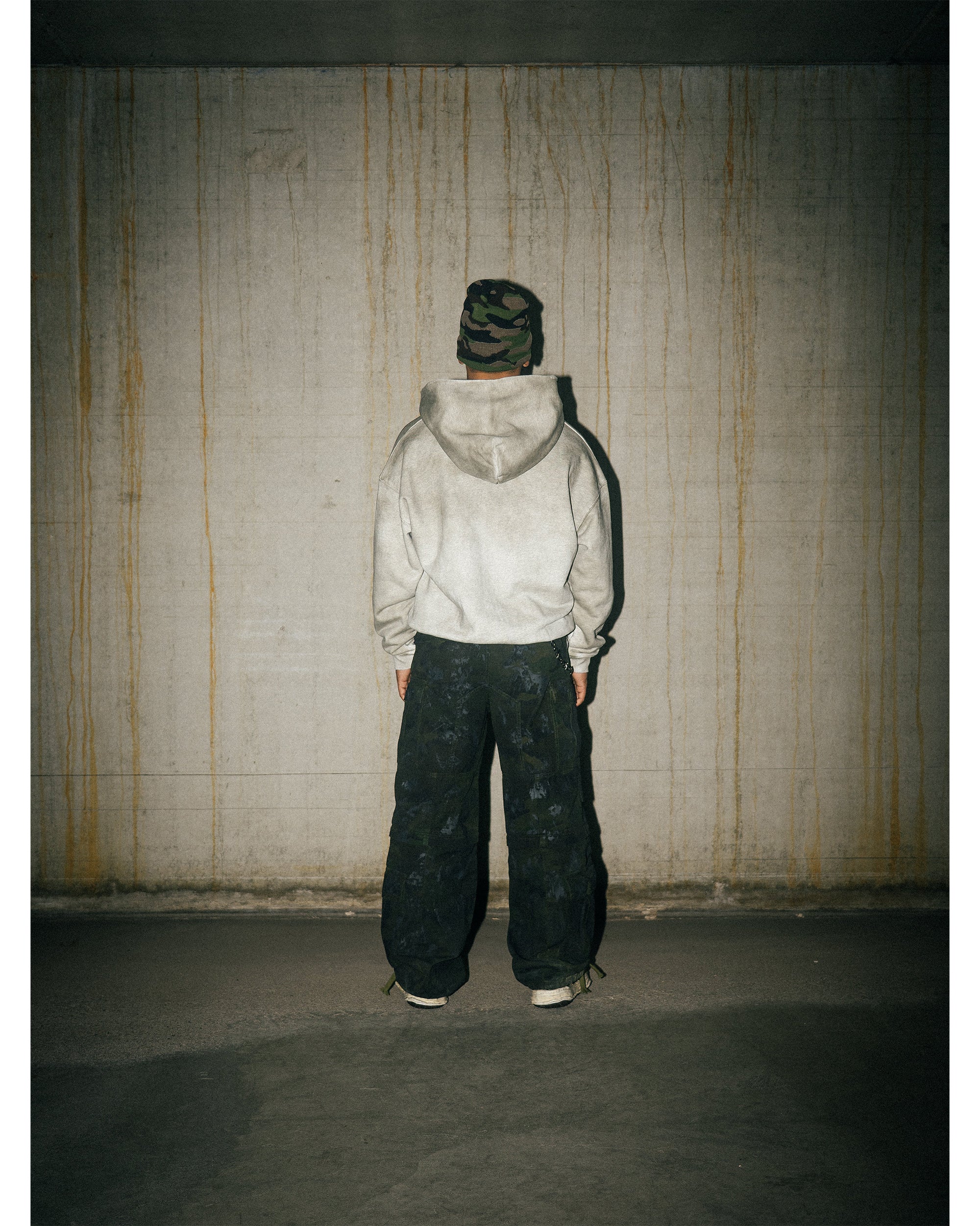 REPLICA ZIP-HOODIE - GRAY - Image 8