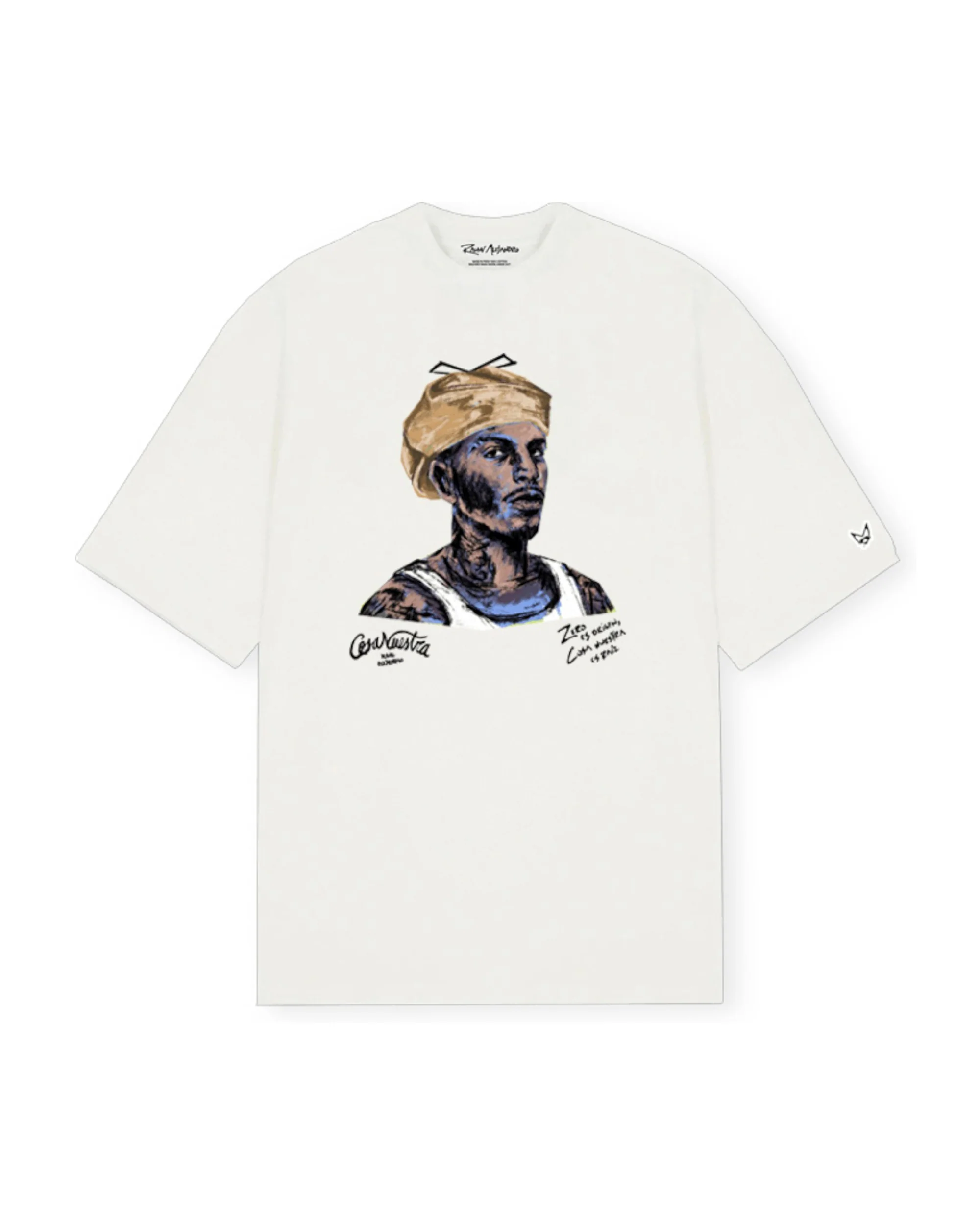 Retrato Tee Shirt - Off-White