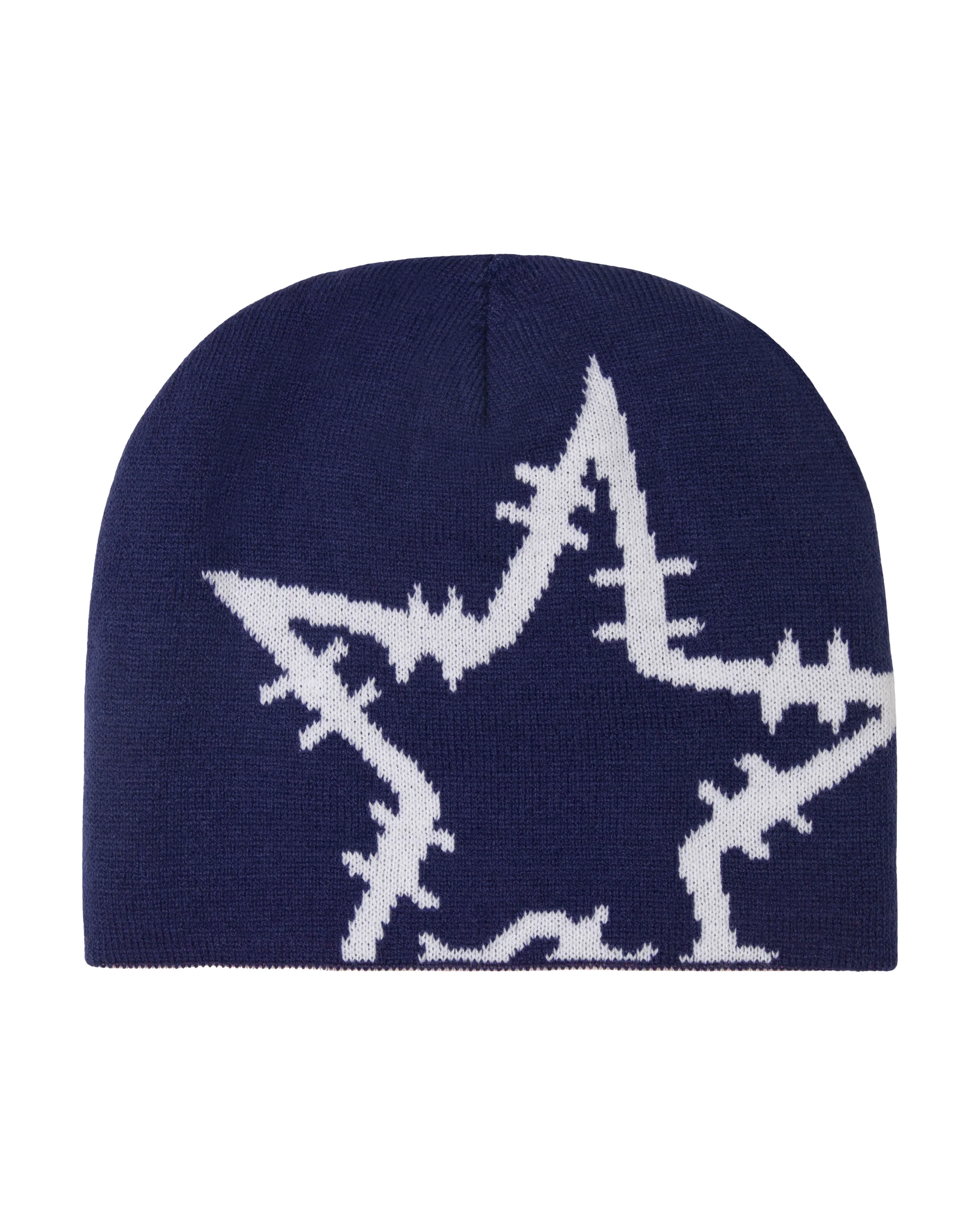 REVERSIBLE BEANIE - NAVY/PINK - Image 5