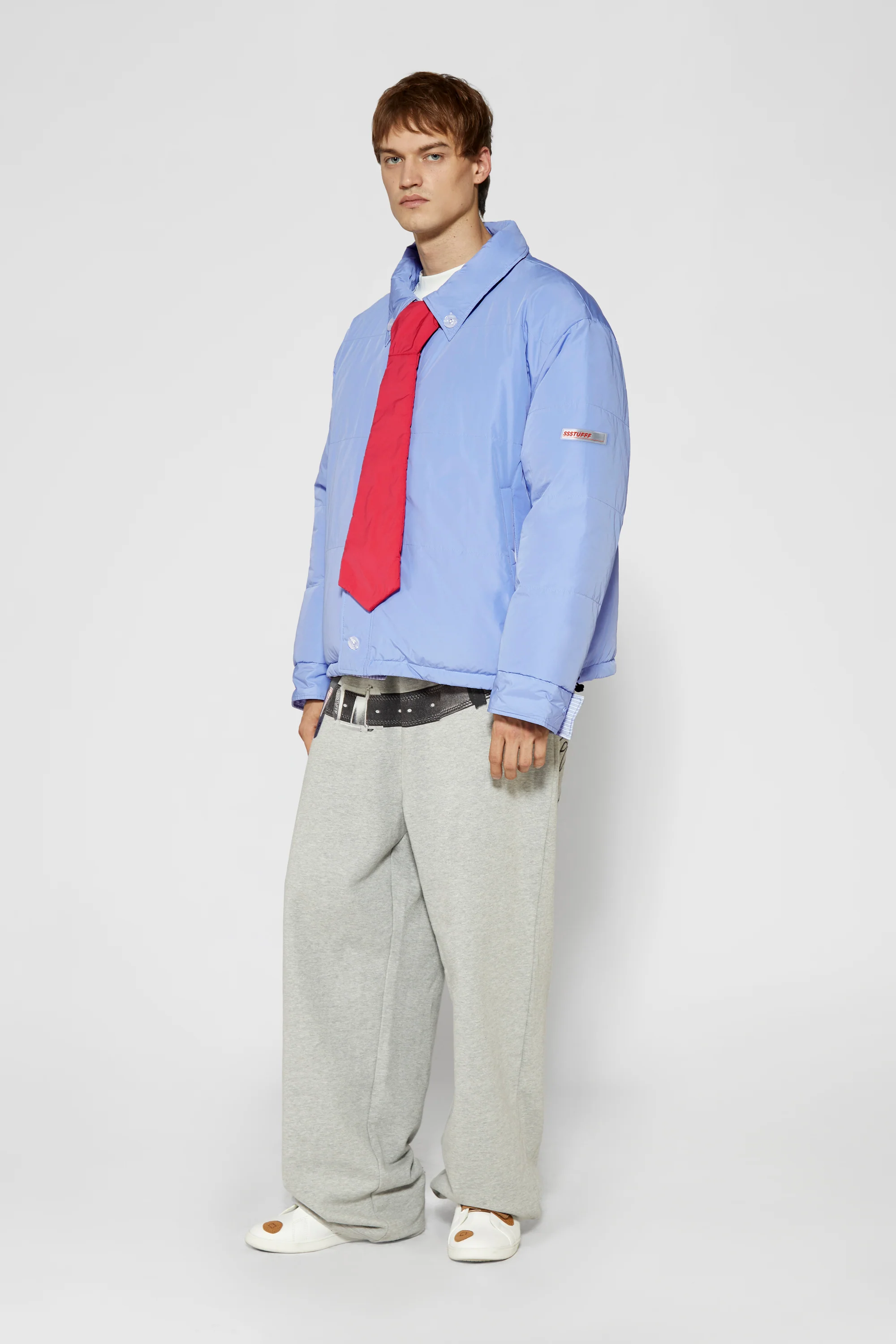 Reversible Shirt Down Puffer - Image 29