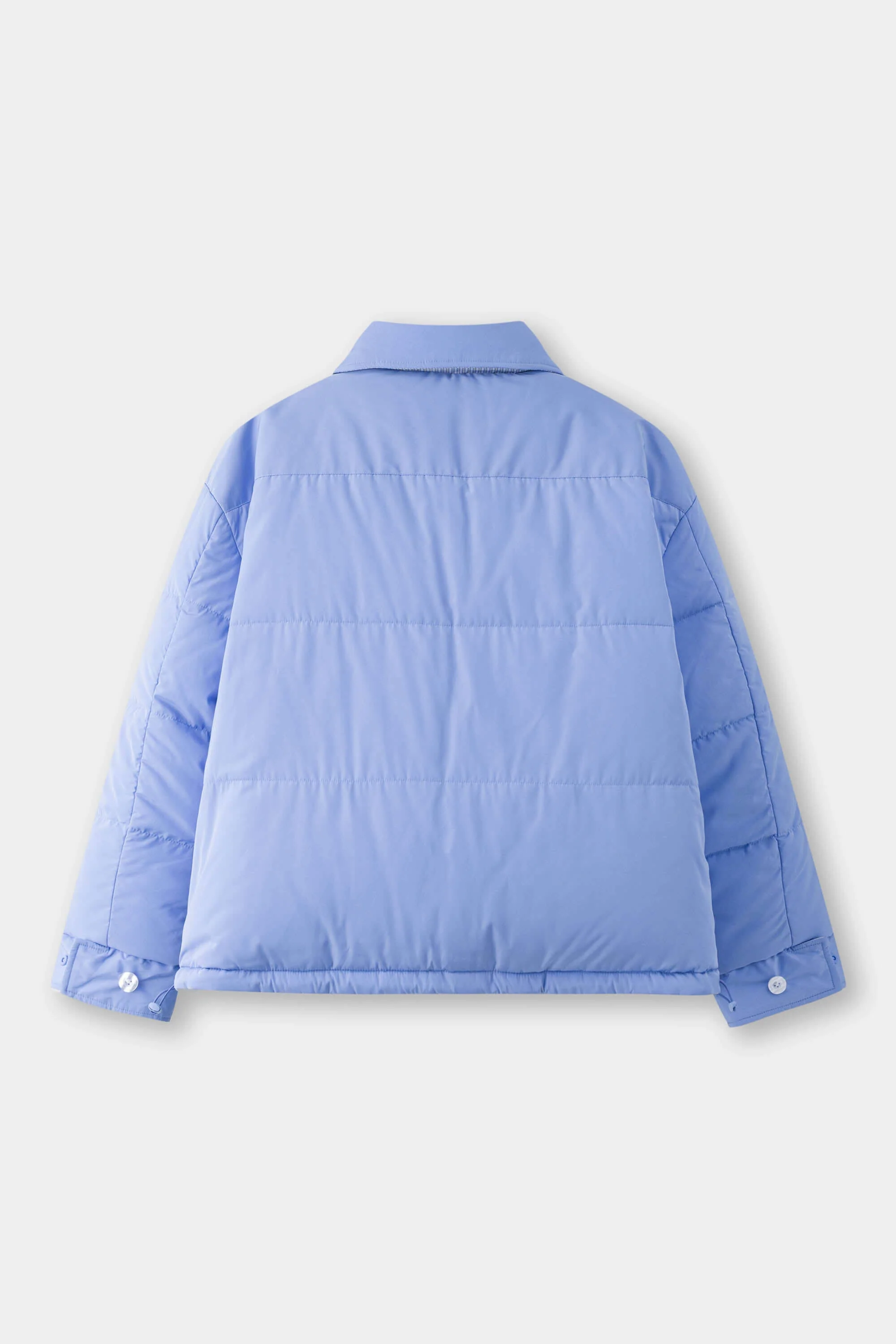 Reversible Shirt Down Puffer - Image 36