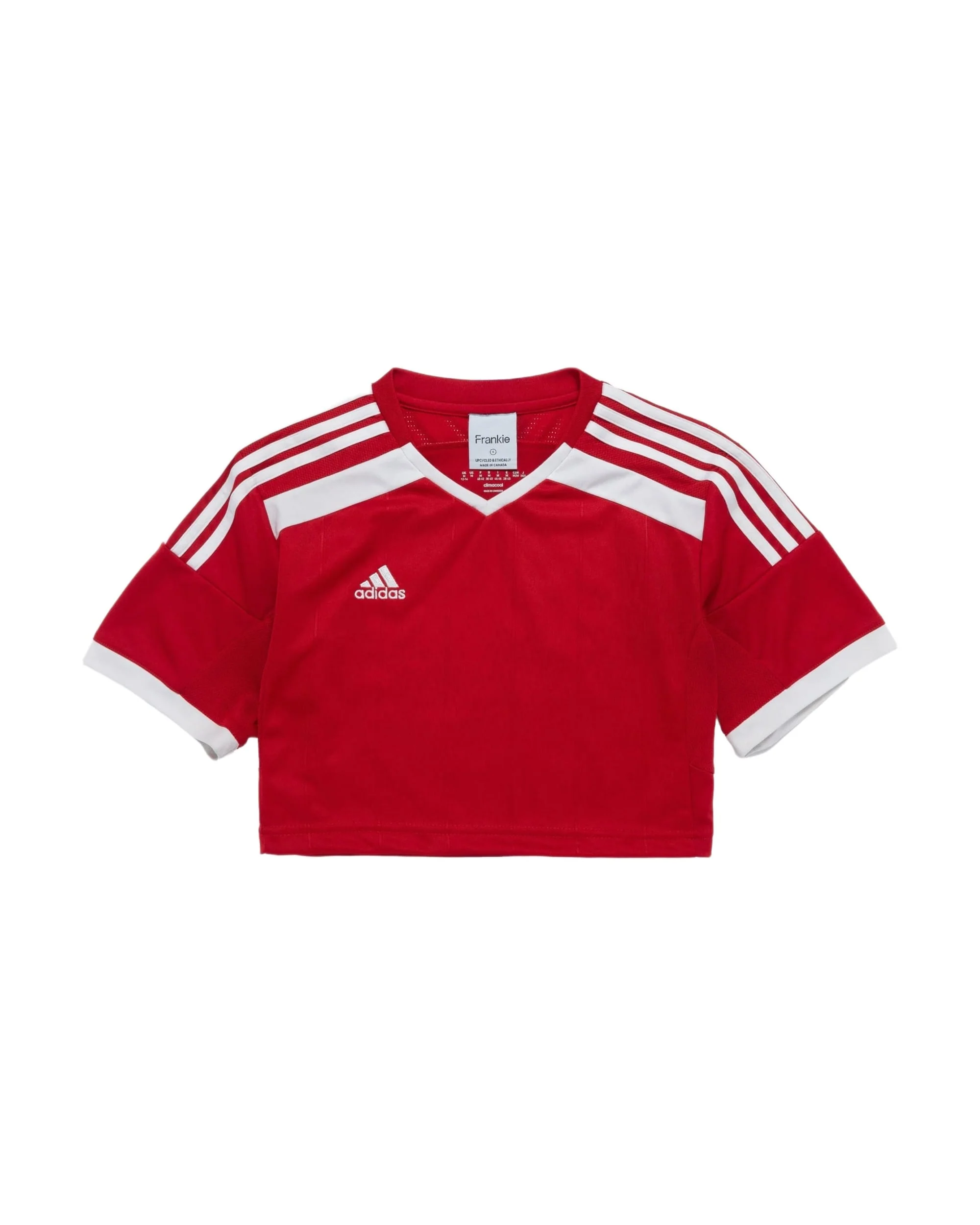 Rework Adidas Crop Jersey - S