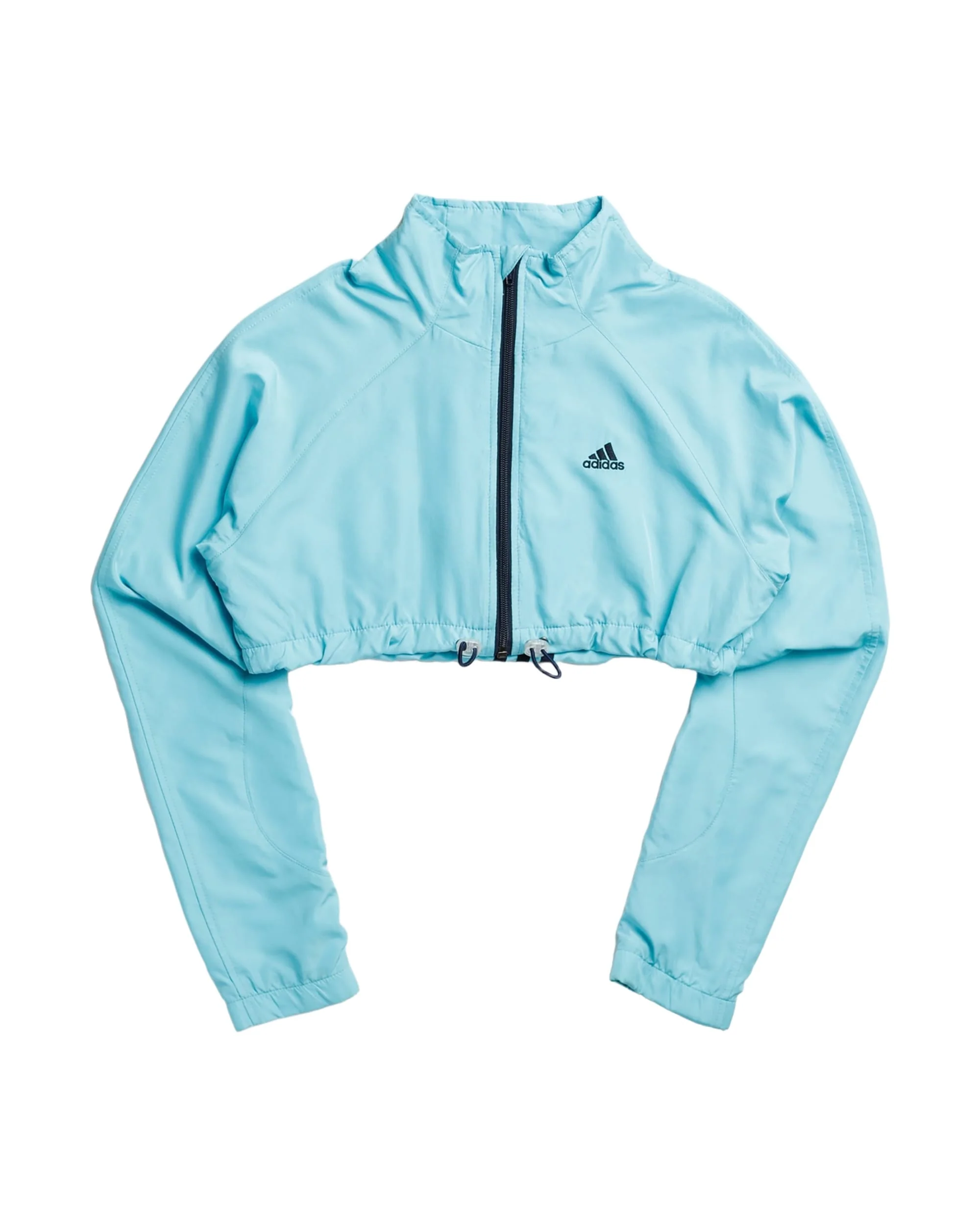 Rework Adidas Micro Crop Windbreaker