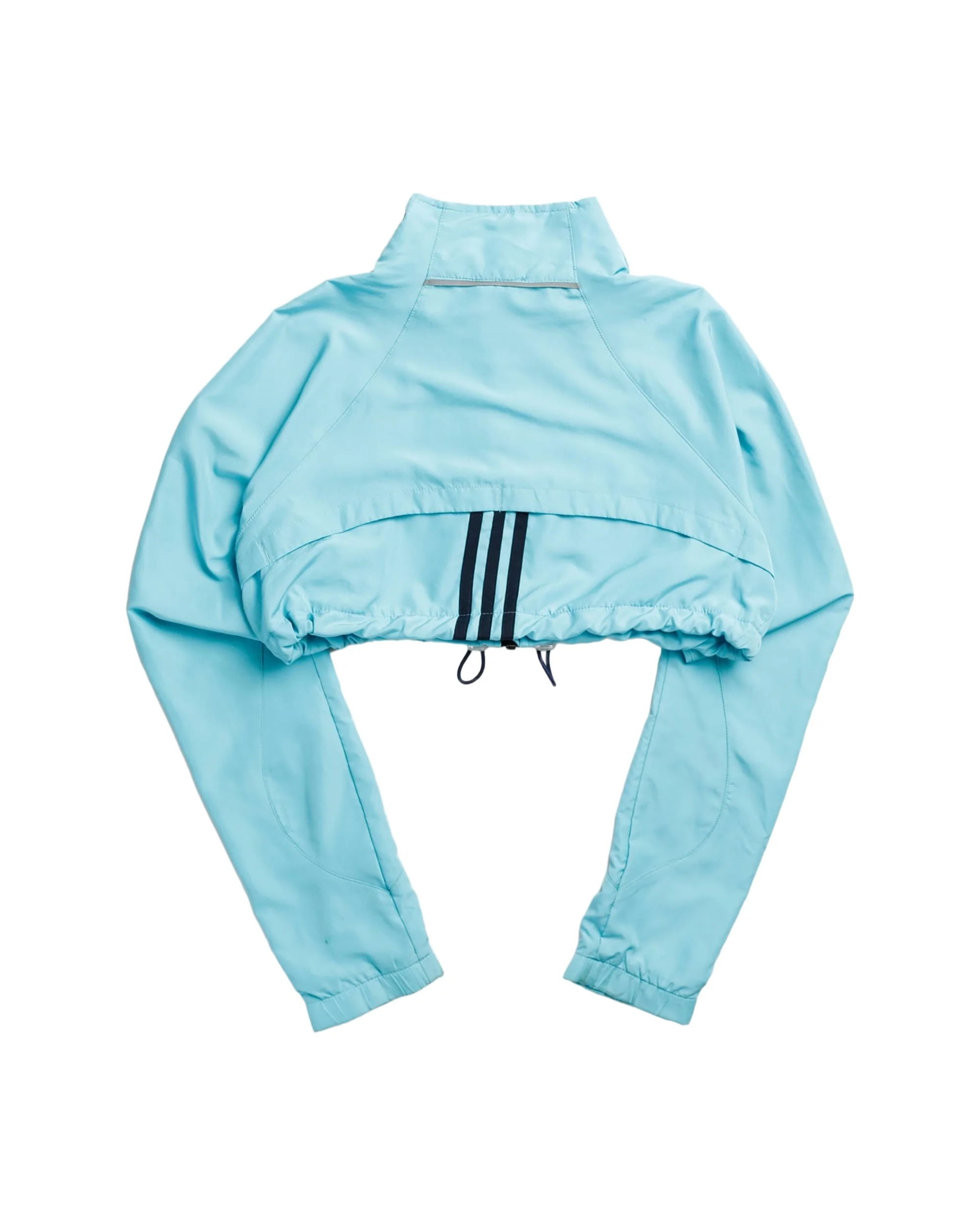 Rework Adidas Micro Crop Windbreaker - Image 3