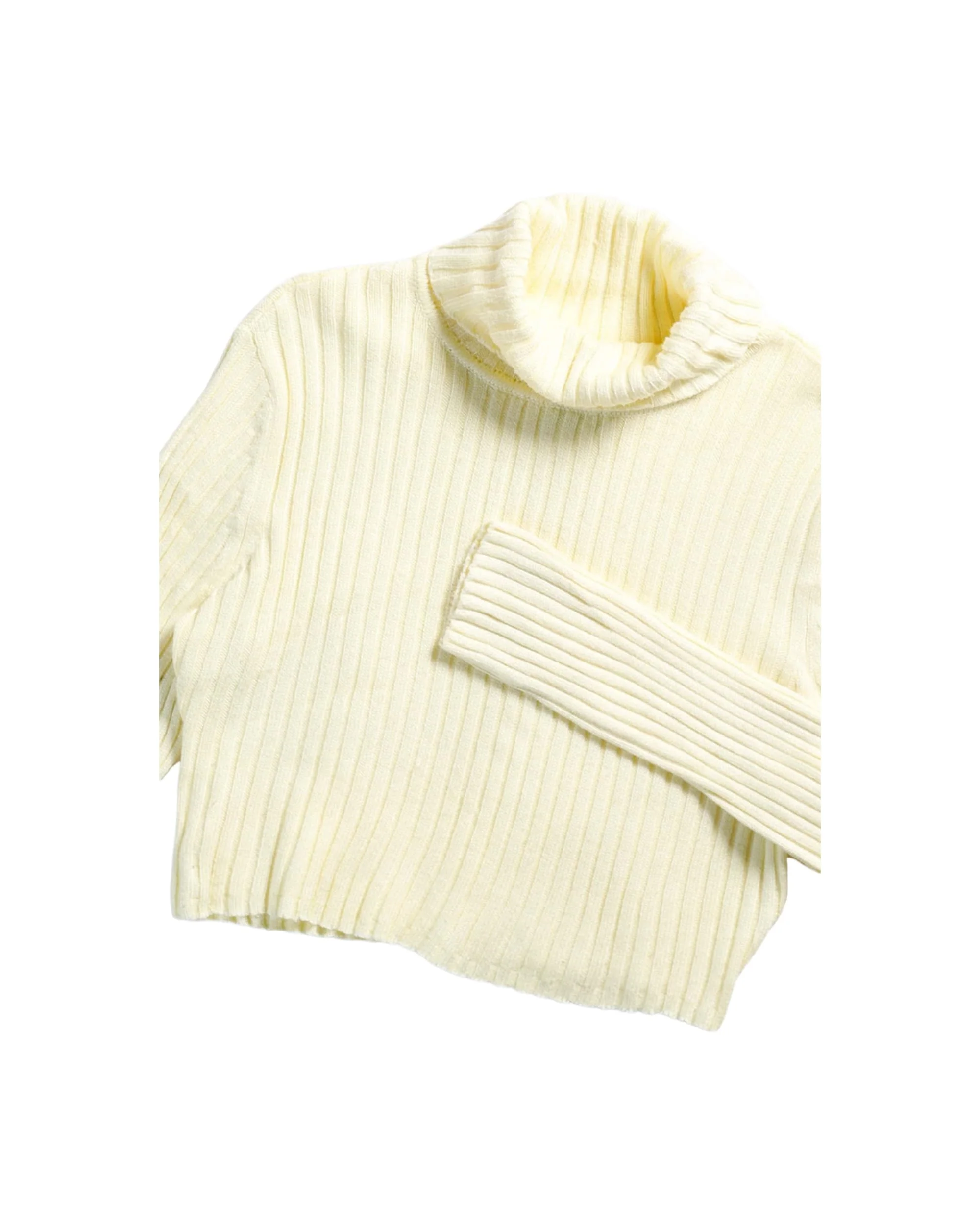 Rework Crop Knit Sweater - XS - Image 5