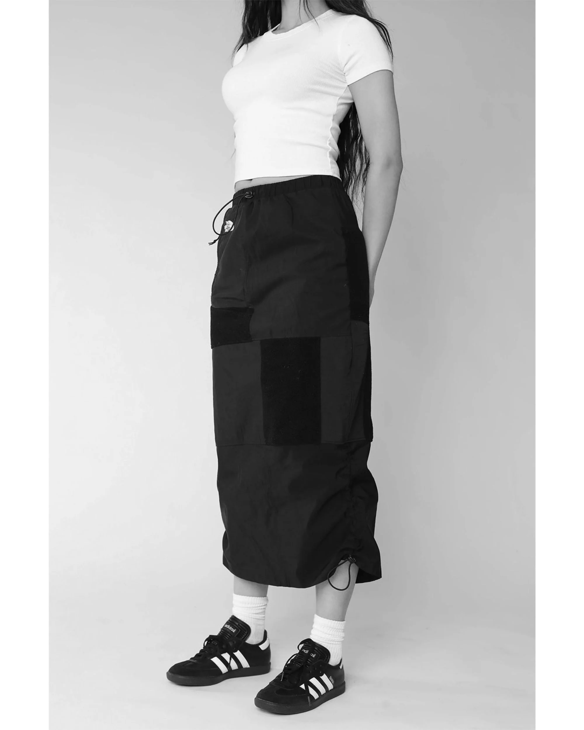 Rework North Face Fleece Long Skirt - M - Image 2