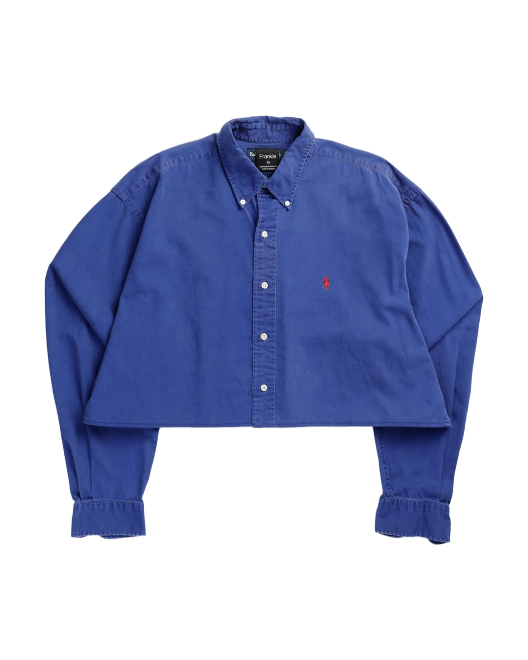 Rework Oxford Crop Shirt - L, XL, XXL
