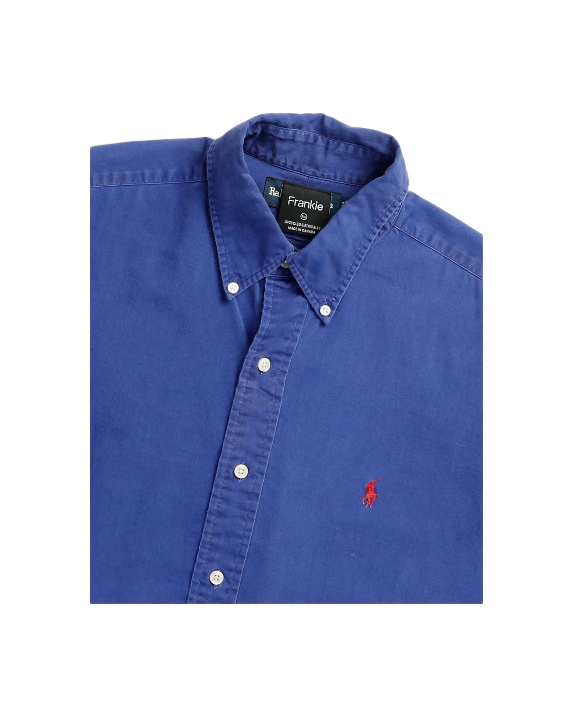 Rework Oxford Crop Shirt - L, XL, XXL - Image 3