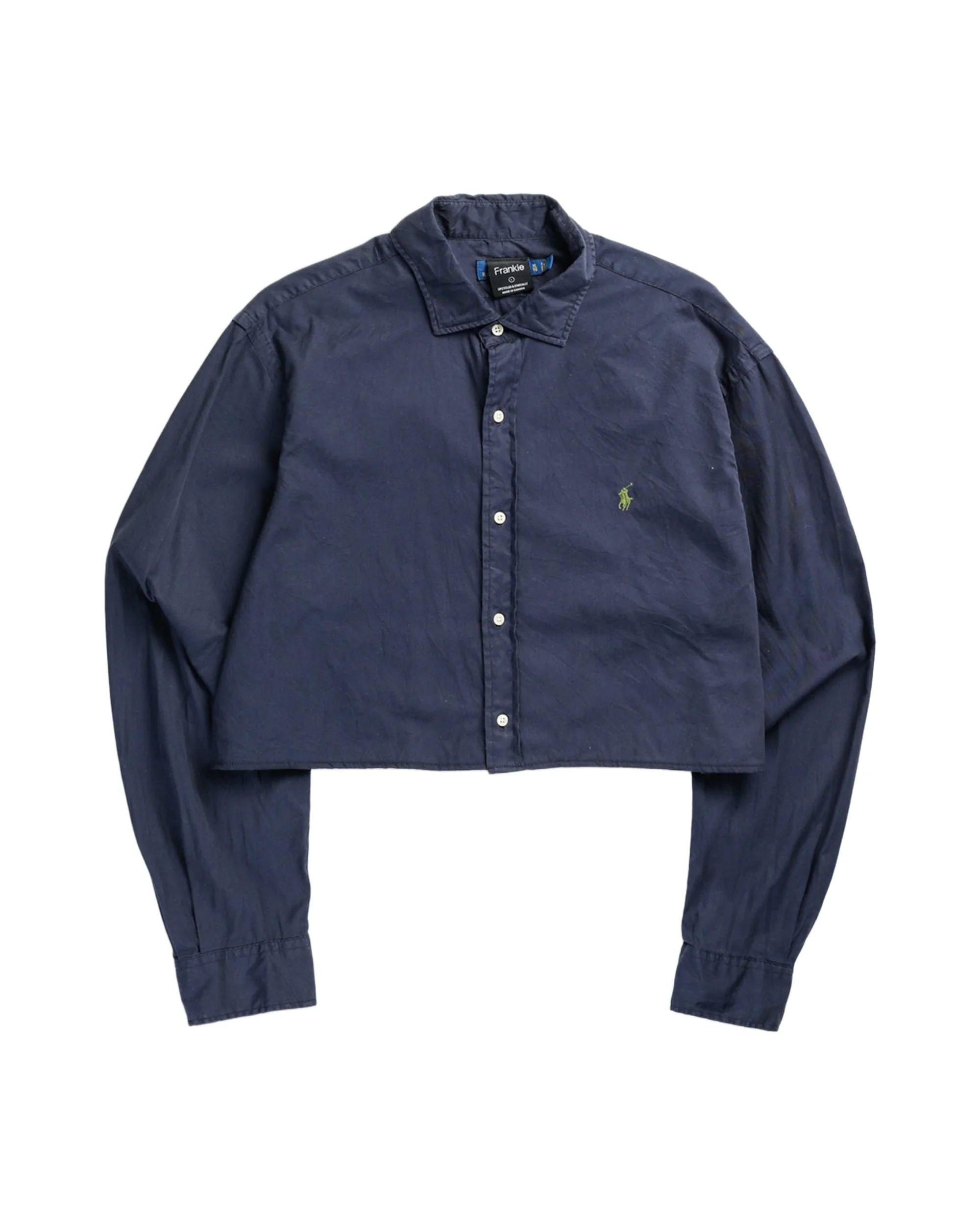 Rework Oxford Crop Shirt - S, L
