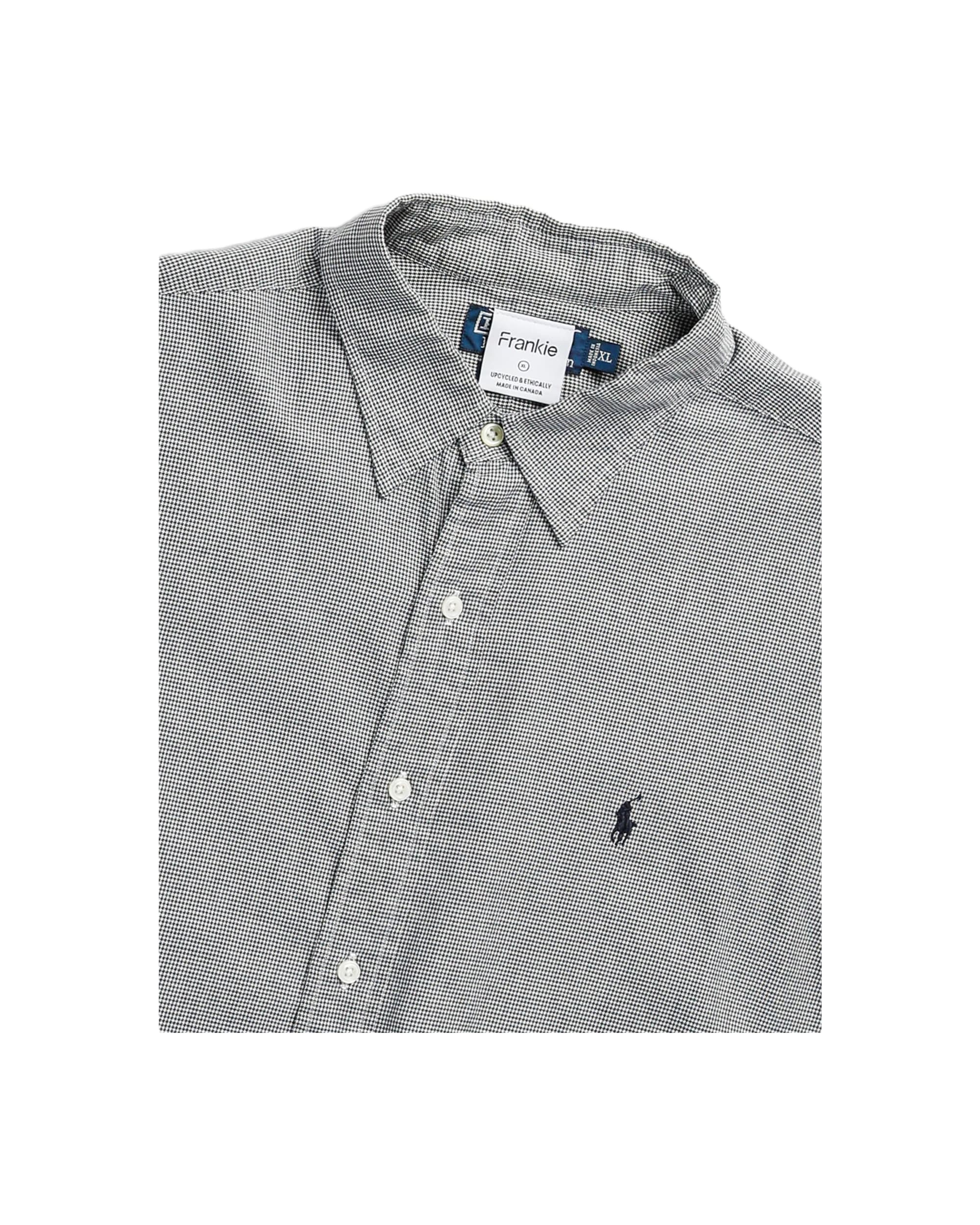 Rework Oxford Crop Shirt - XL - Image 3