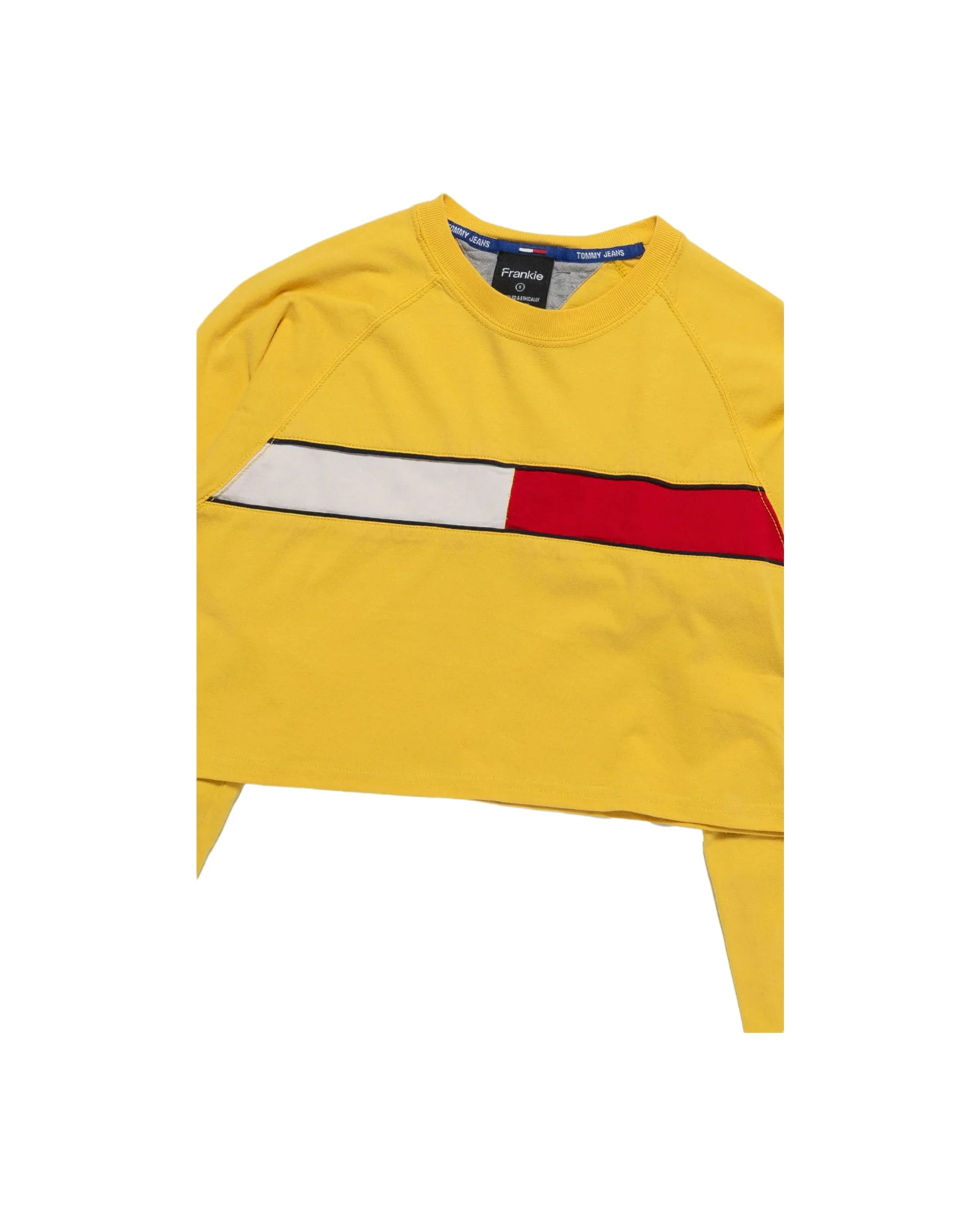 Rework Tommy Crop Sweatshirt - Image 3